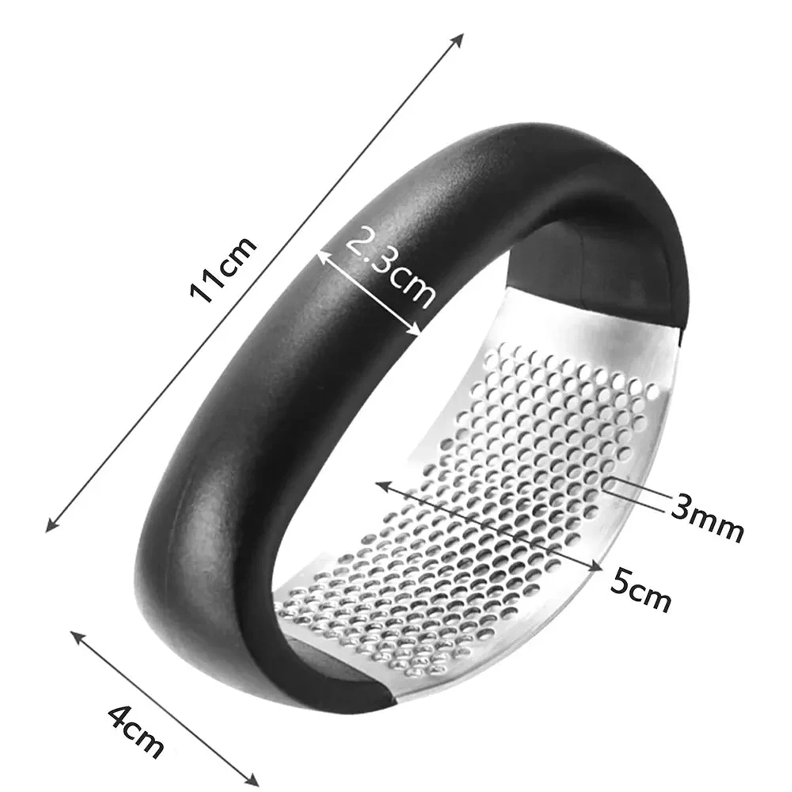 RĘCZNY WYCISKACZ WYCISKARKA PRASKA ZGNIATACZ SIEKACZ DO CZOSNKU STAL - obrazek 6