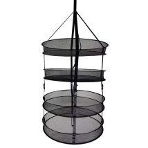 Siatka Suszarka Suszarnia do Grzybów Ziół Warzyw Roślin 4 Półki Regulowana