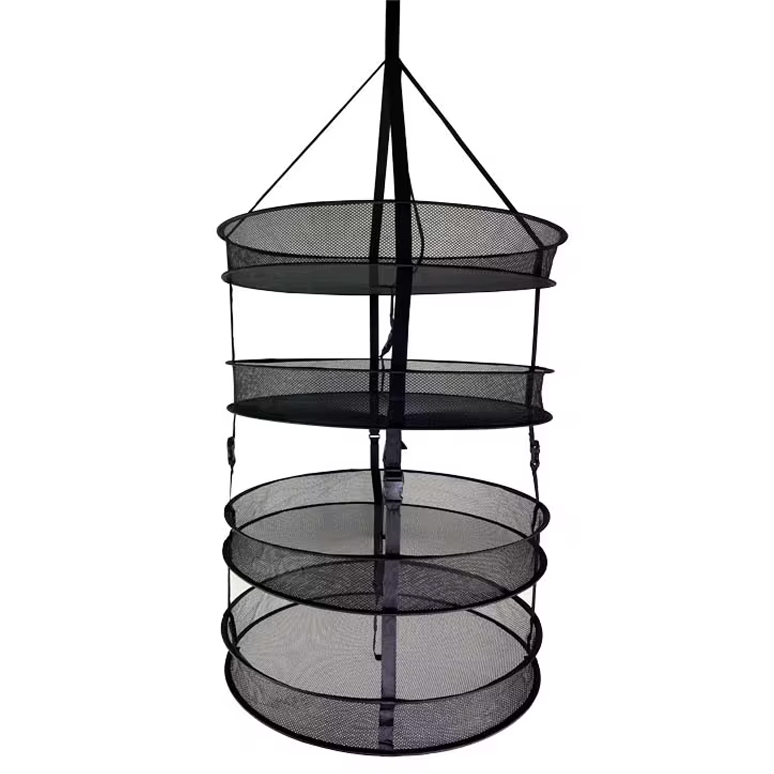 Siatka Suszarka Suszarnia do Grzybów Ziół Warzyw Roślin 4 Półki Regulowana