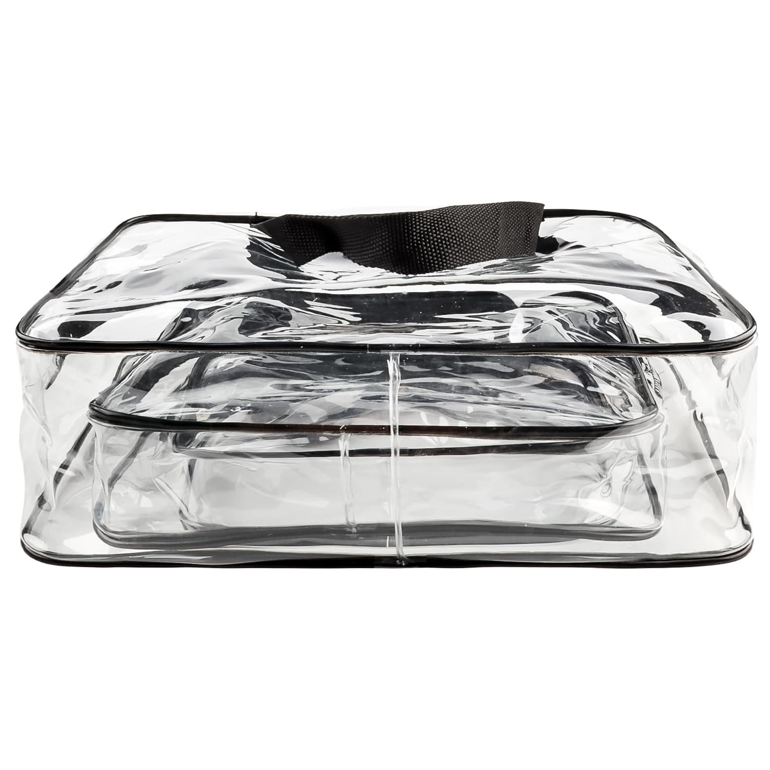 ZESTAW KOSMETYCZKA 3 SZTUKI DAMSKA MĘSKA PODRÓŻNA TURYSTYCZNA PRZEŹROCZYSTA - obrazek 11