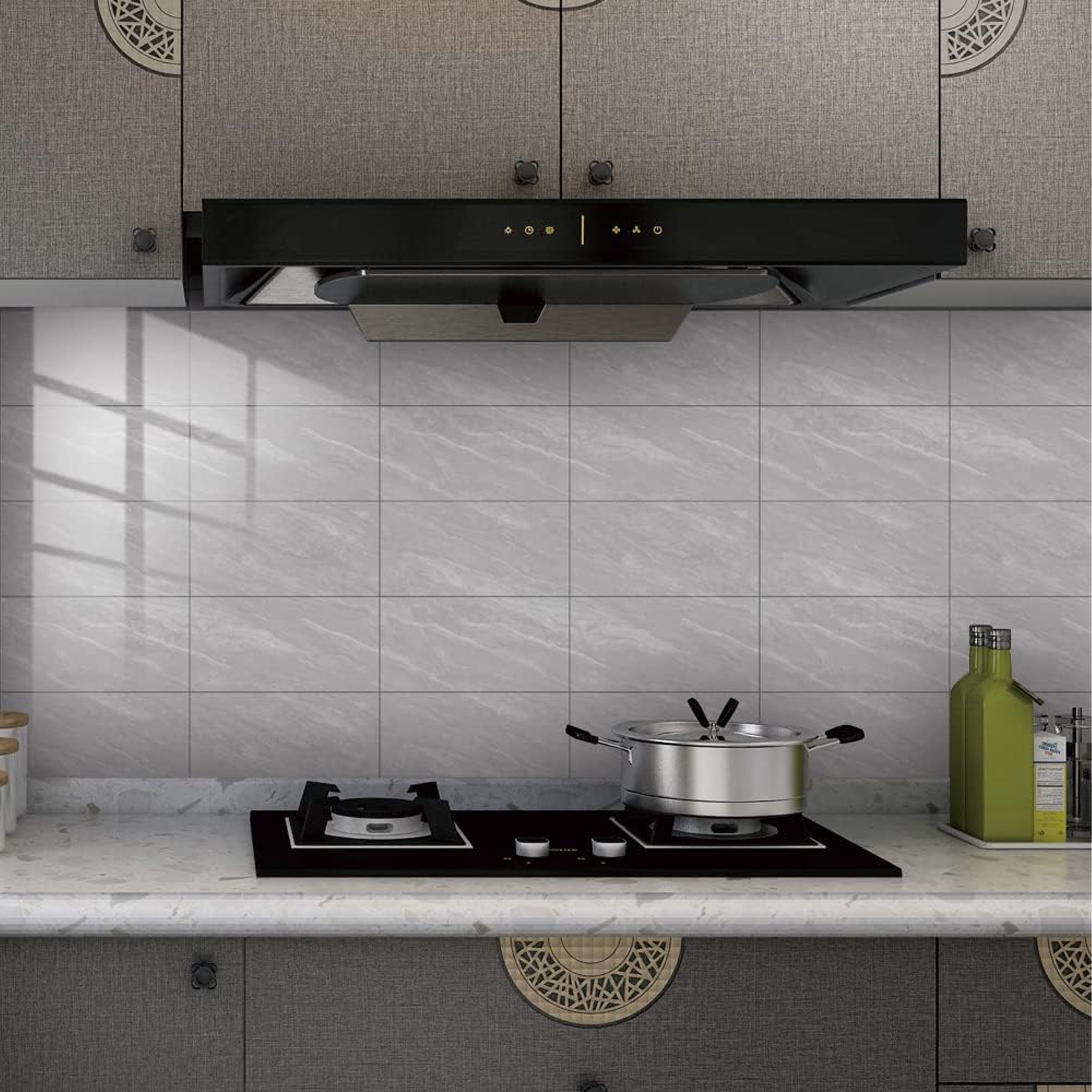 TAPETA SAMOPRZYLEPNA PANELE PŁYTKI ŚCIENNE NAKLEJKI MARMUR 30X15CM 16SZT - obrazek 10