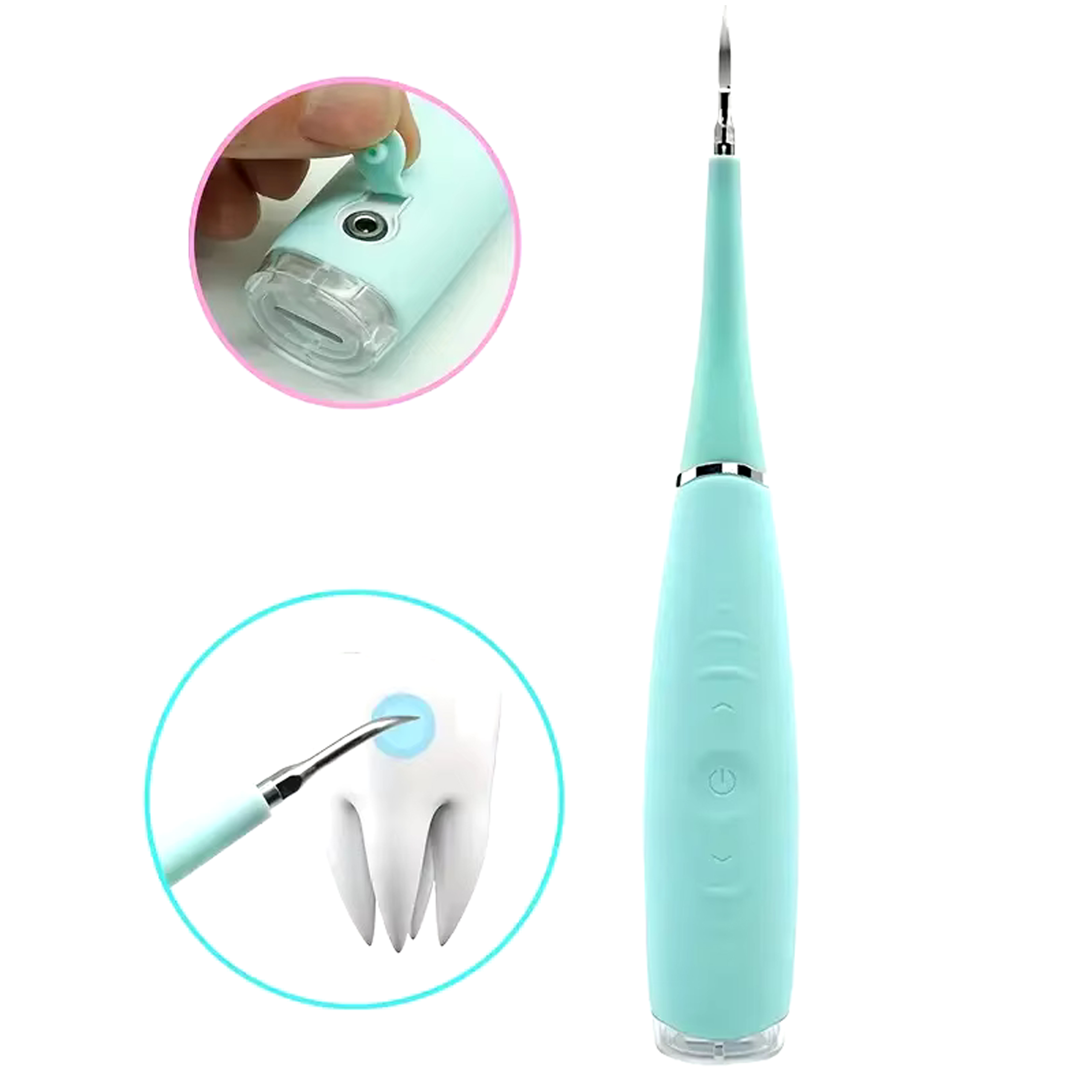 SKALER ULTRADŹWIĘKOWY DENTYSTYCZNY DO ZĘBÓW MOCNY USUWANIE KAMIENIA OSADU - obrazek 6