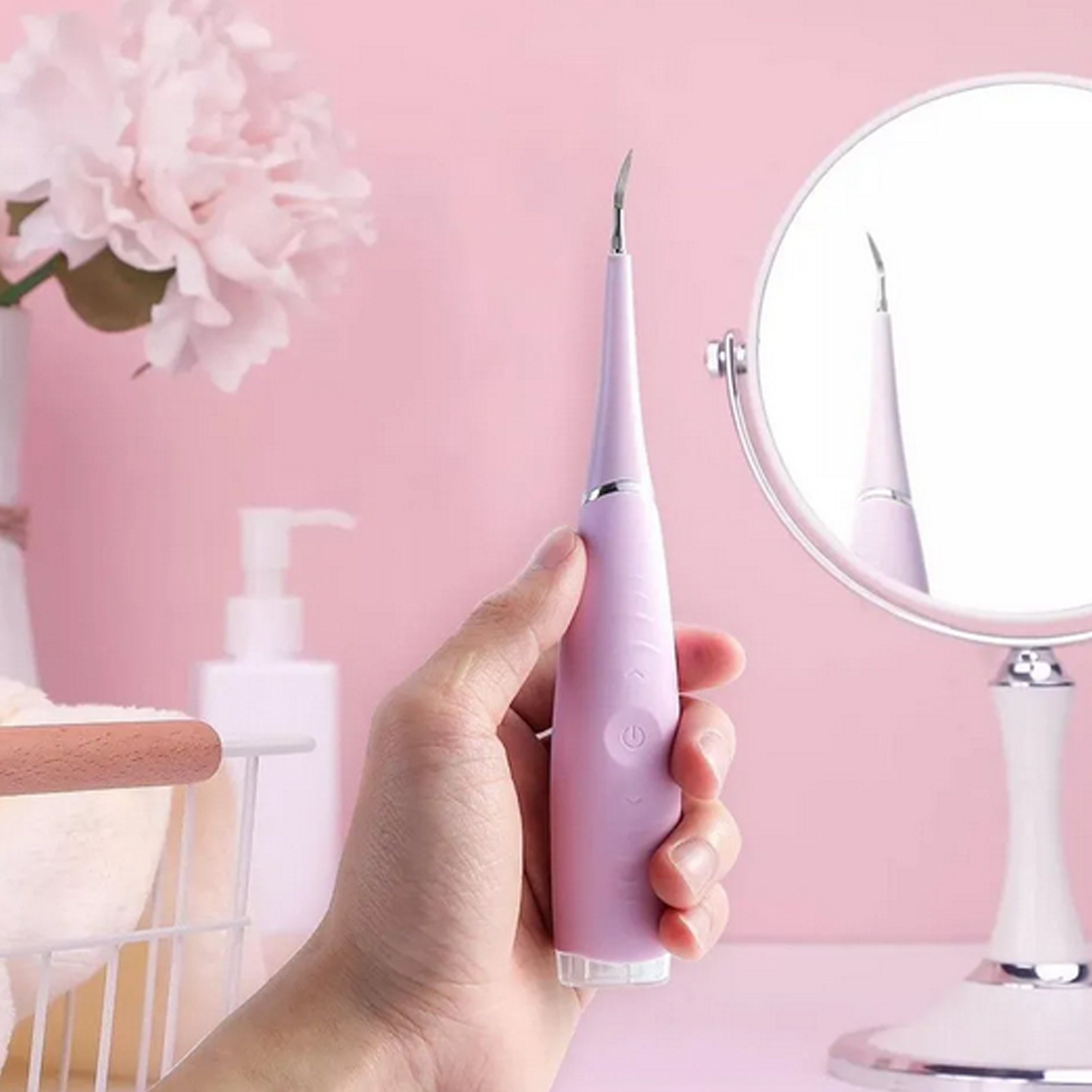 SKALER ULTRADŹWIĘKOWY DENTYSTYCZNY DO ZĘBÓW MOCNY USUWANIE KAMIENIA OSADU - obrazek 9