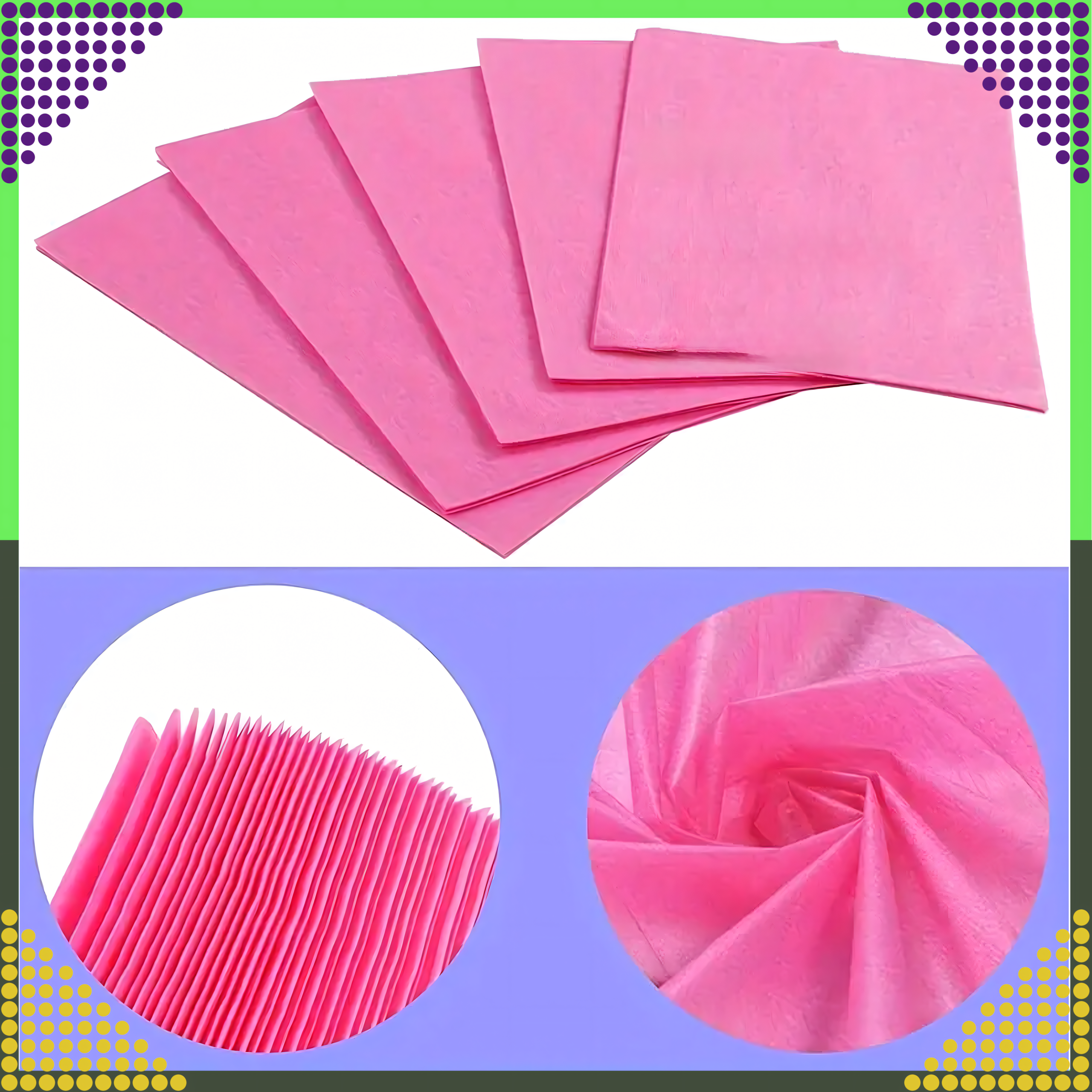 Podkład Podkłady Prześcieradło Kosmetyczne Medyczne Łóżko 170x70cm 100 szt - obrazek 6