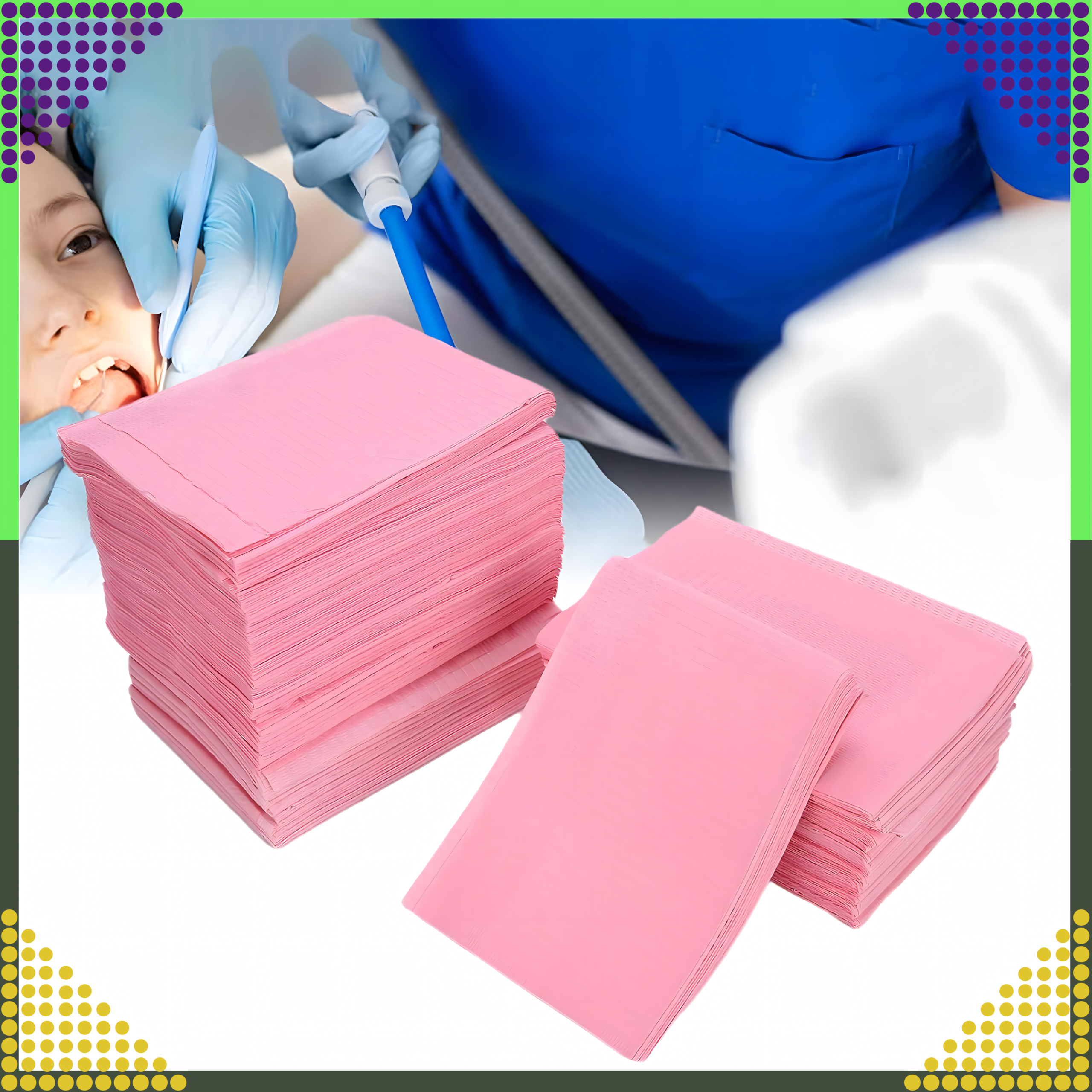 Podkład Podkłady Prześcieradło Kosmetyczne Medyczne Łóżko 170x70cm 100 szt - obrazek 9