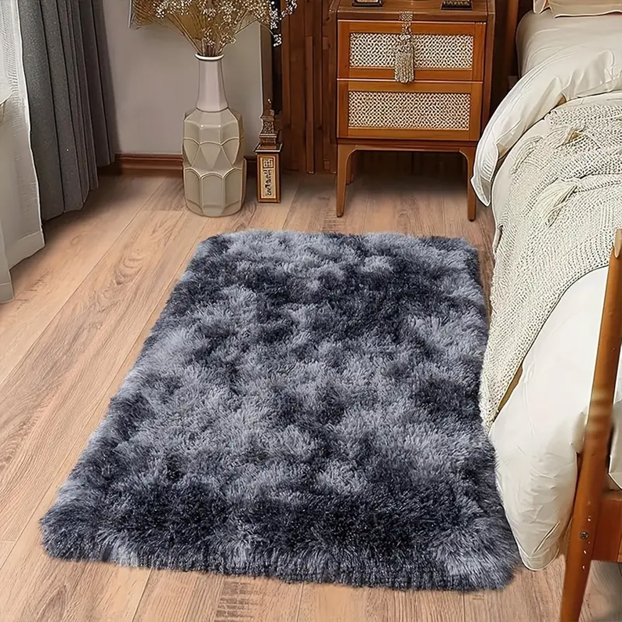 Dywan Plusz Mięciutki Shaggy Gęsty Włochacz Puchaty do Salonu 120x80cm - obrazek 6