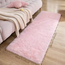 Dywan Plusz Mięciutki Shaggy Gęsty Włochacz Duży Puchaty do Salonu 120x80cm