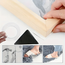 8x Naklejki Podkładki Podkładka Antypoślizgowe pod Dywan Wykładzinę