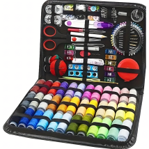 Profesjonalny Zestaw do Szycia Przybornik Krawiecki Akcesoria 229 ele Etui