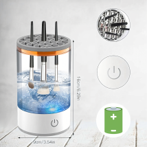 Bezprzewodowa Myjka Urządzenie do Mycia Pędzli Kosmetycznych do Makijażu