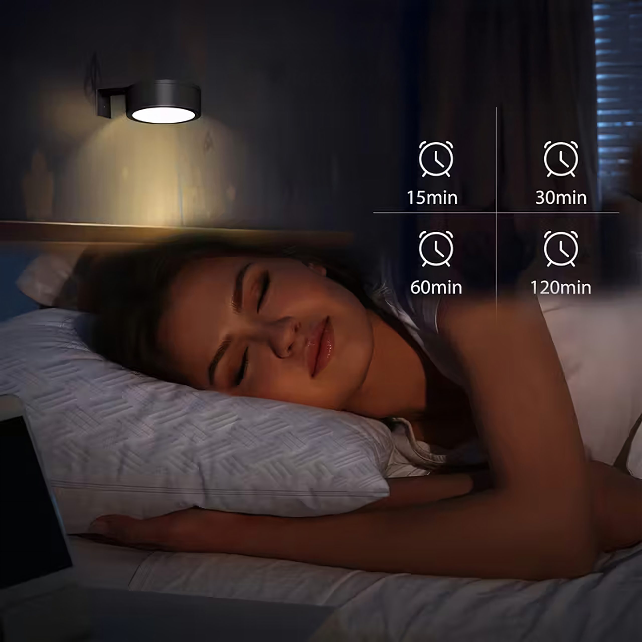 Lampa Led Magnetyczna Bezprzewodowa Klinkiet Ścienna do Obrazów Pilot - obrazek 6