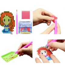 HAFT DIAMENTOWY NAKLEJKI DIAMENTOWE 5D MOZAIKA WYKLEJANKA DLA DZIECI ZESTAW