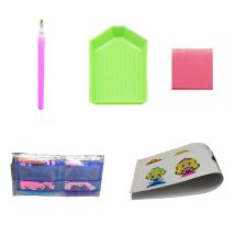 HAFT DIAMENTOWY NAKLEJKI DIAMENTOWE 5D MOZAIKA WYKLEJANKA DLA DZIECI ZESTAW