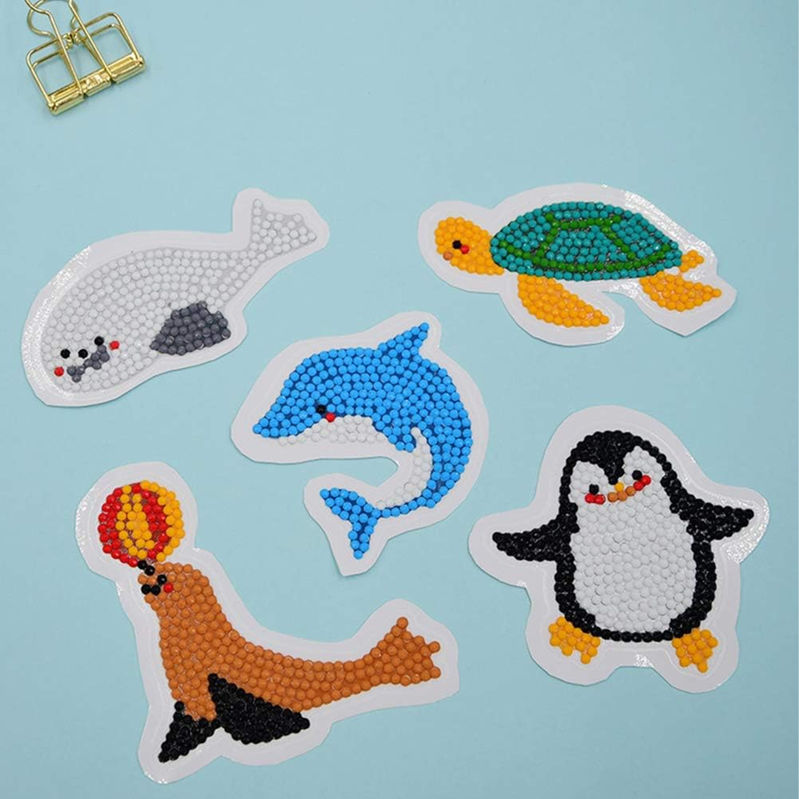 HAFT DIAMENTOWY NAKLEJKI DIAMENTOWE 5D MOZAIKA WYKLEJANKA DLA DZIECI ZESTAW - obrazek 11