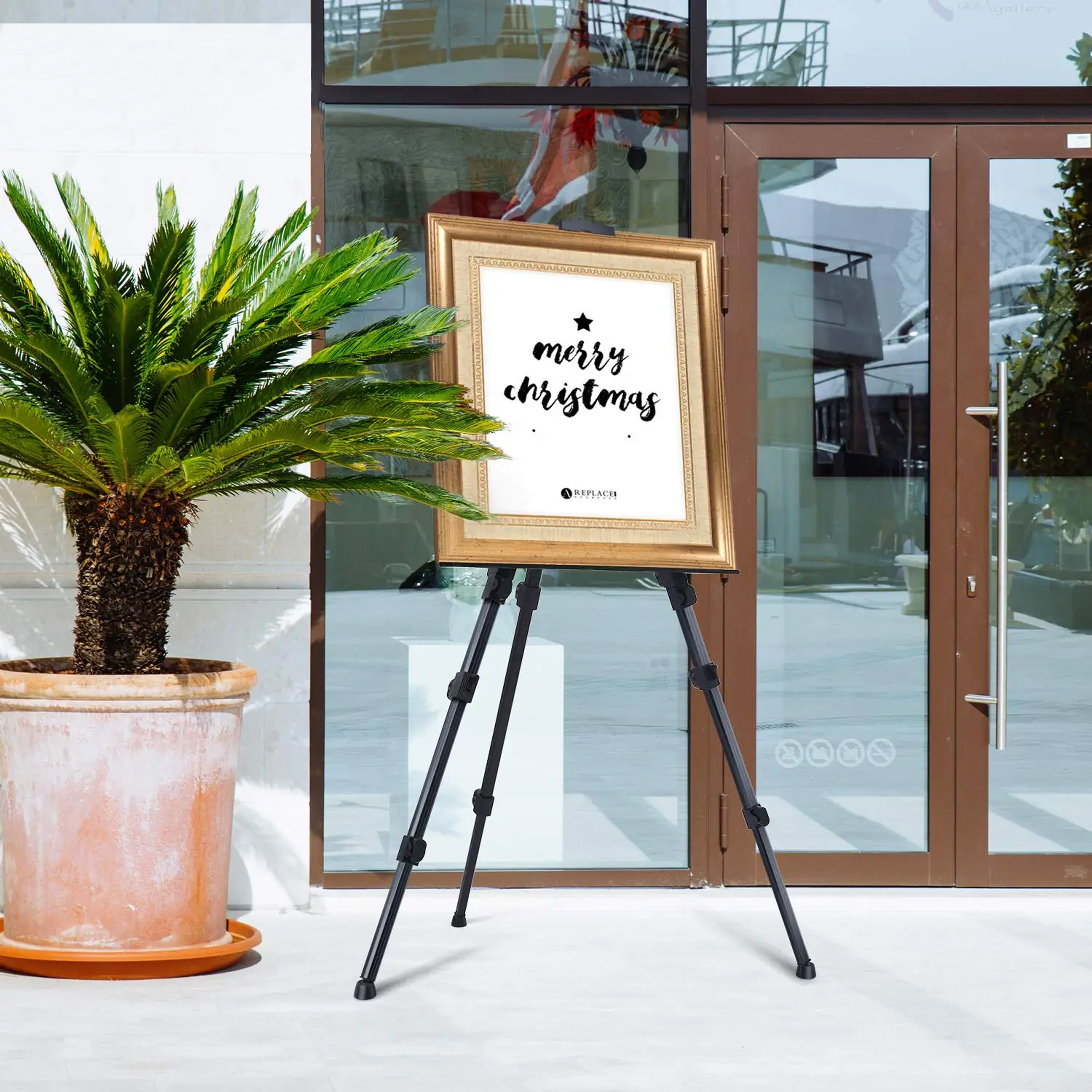 Sztaluga Malarska Aluminiowa Plenerowa 155cm Pokrowiec Duża Składana Mocna - obrazek 8