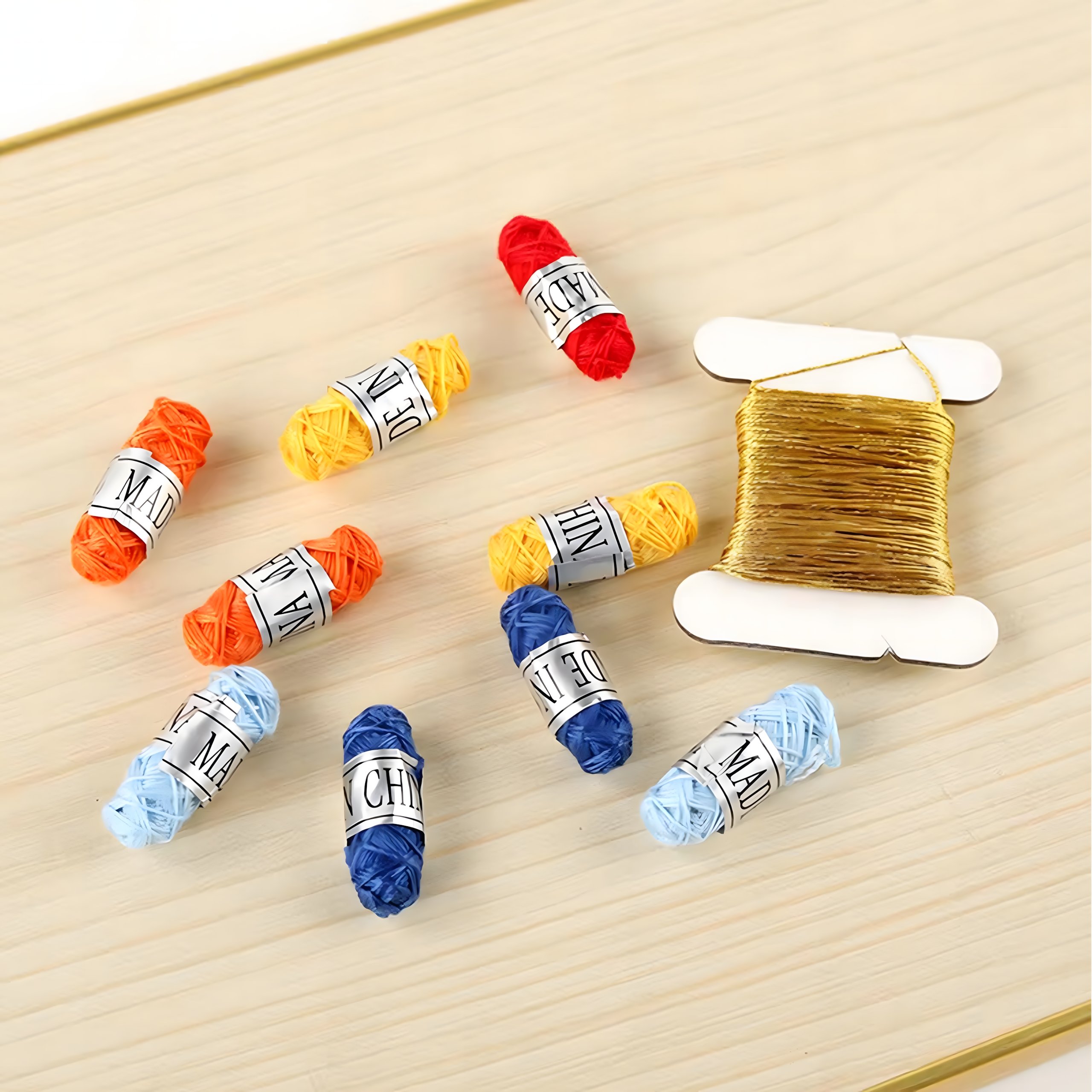 ZESTAW KREATYWNY DO STRING ART PRZEPLATANKA HAFT OBRAZ LED W RAMCE 21x30 CM - obrazek 8