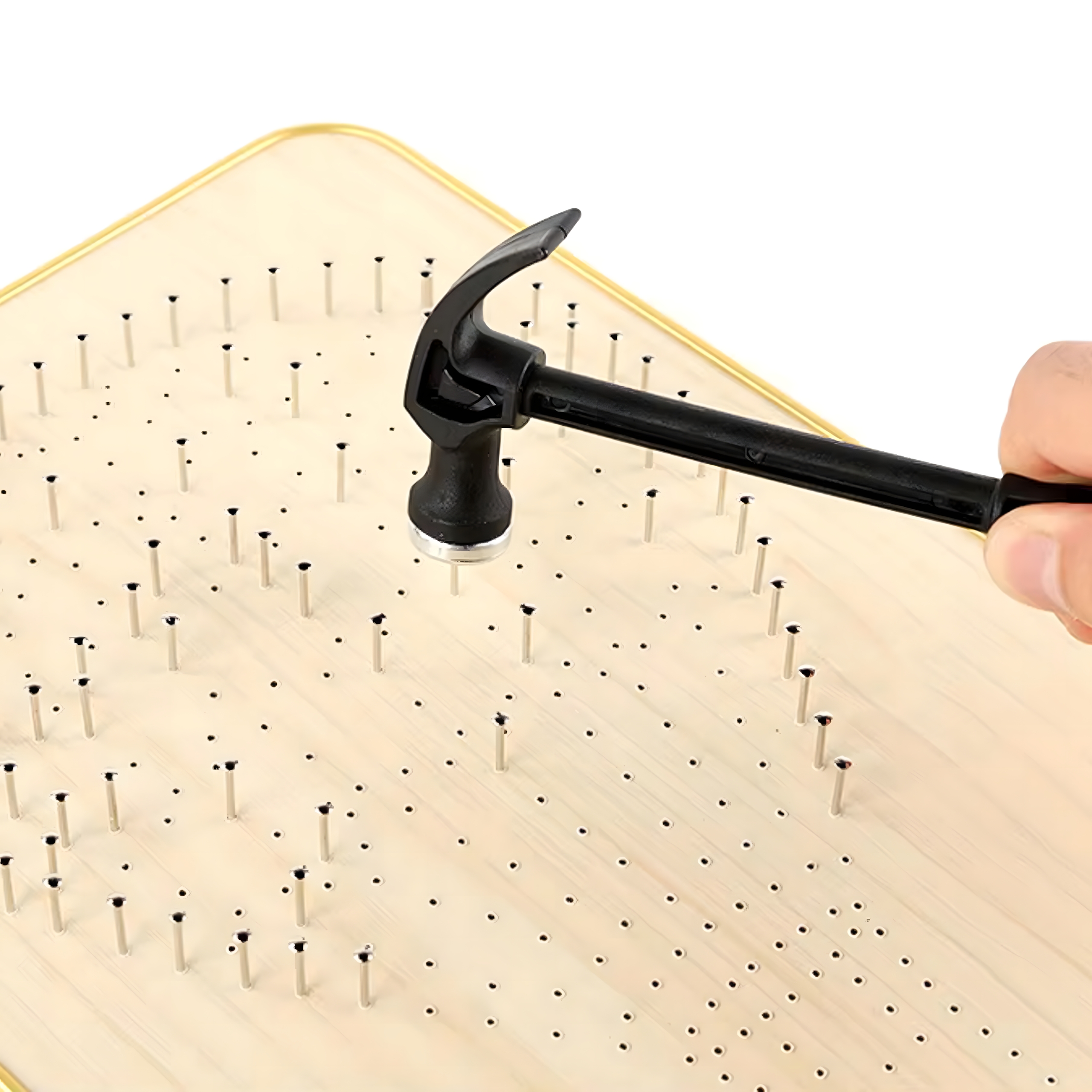 ZESTAW KREATYWNY DO STRING ART PRZEPLATANKA HAFT OBRAZ LED W RAMCE 21x30 CM - obrazek 9