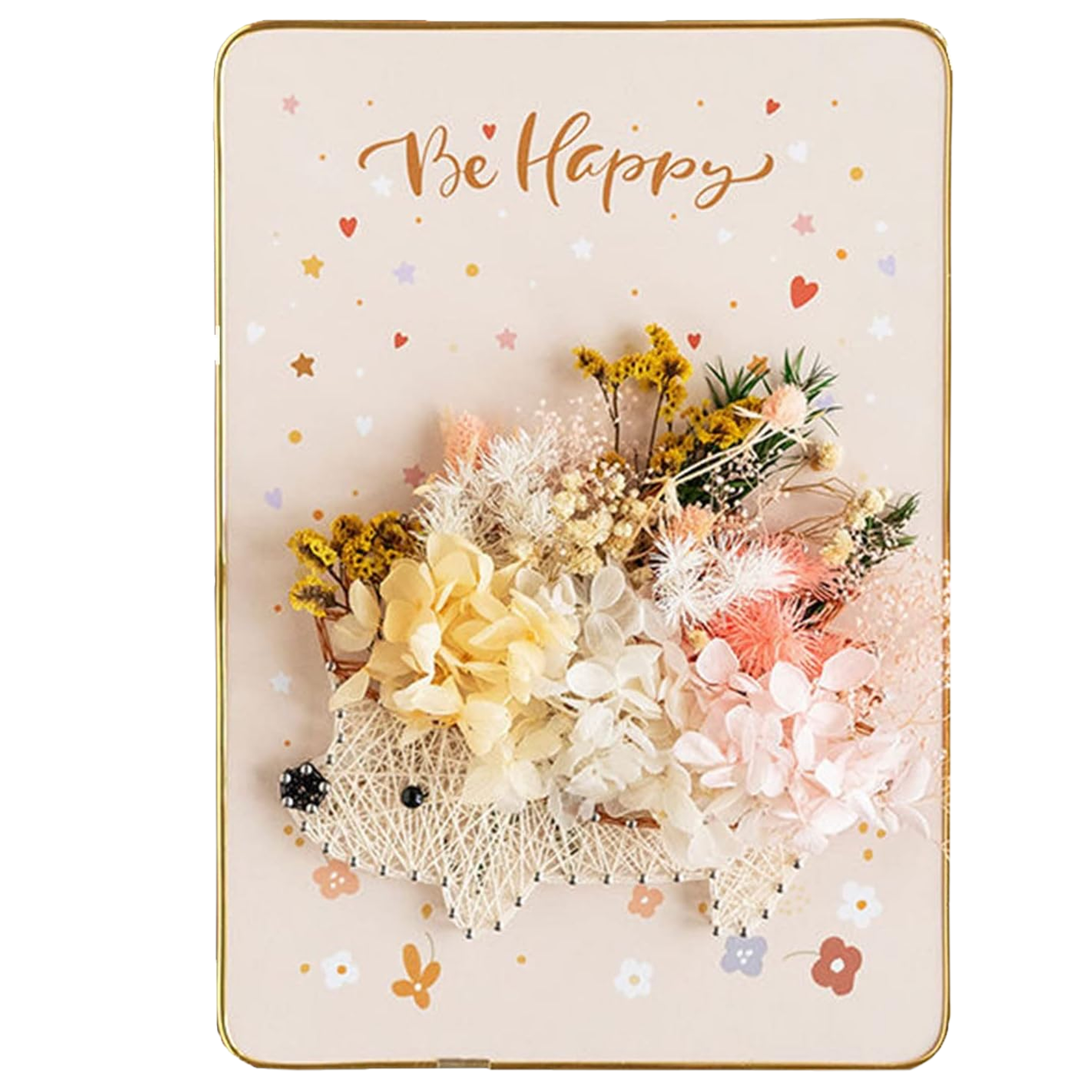 ZESTAW KREATYWNY DO STRING ART PRZEPLATANKA HAFT OBRAZ LED W RAMCE 21x30 CM - obrazek 9