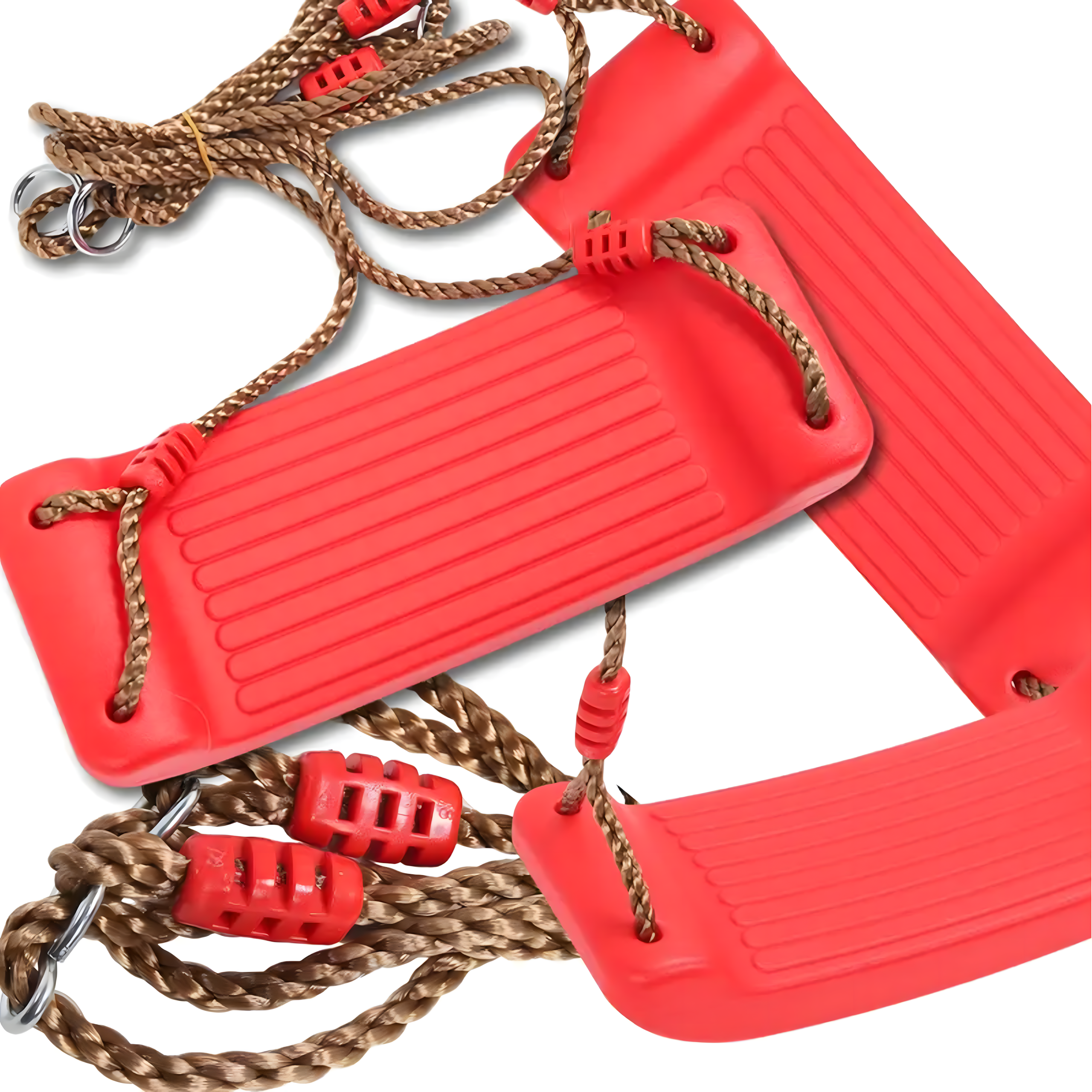 Huśtawka Ogrodowa dla Dzieci Ławeczka Deska Mocna Lekka + Karabińczyki - obrazek 11