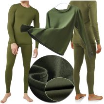 Bielizna Termoaktywna Ciepła Odzież Termiczna Zimowa Męska Militarna roz. M
