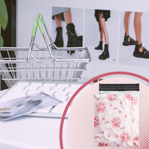 FOLIOPAKI KURIERSKIE MOCNE KOPERTY FOLIOWE 450X600 KOCIA ŁAPA 50szt