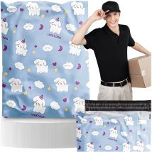 FOLIOPAKI KURIERSKIE MOCNE KOPERTY FOLIOWE 310X420 LUCKY DOG 50szt