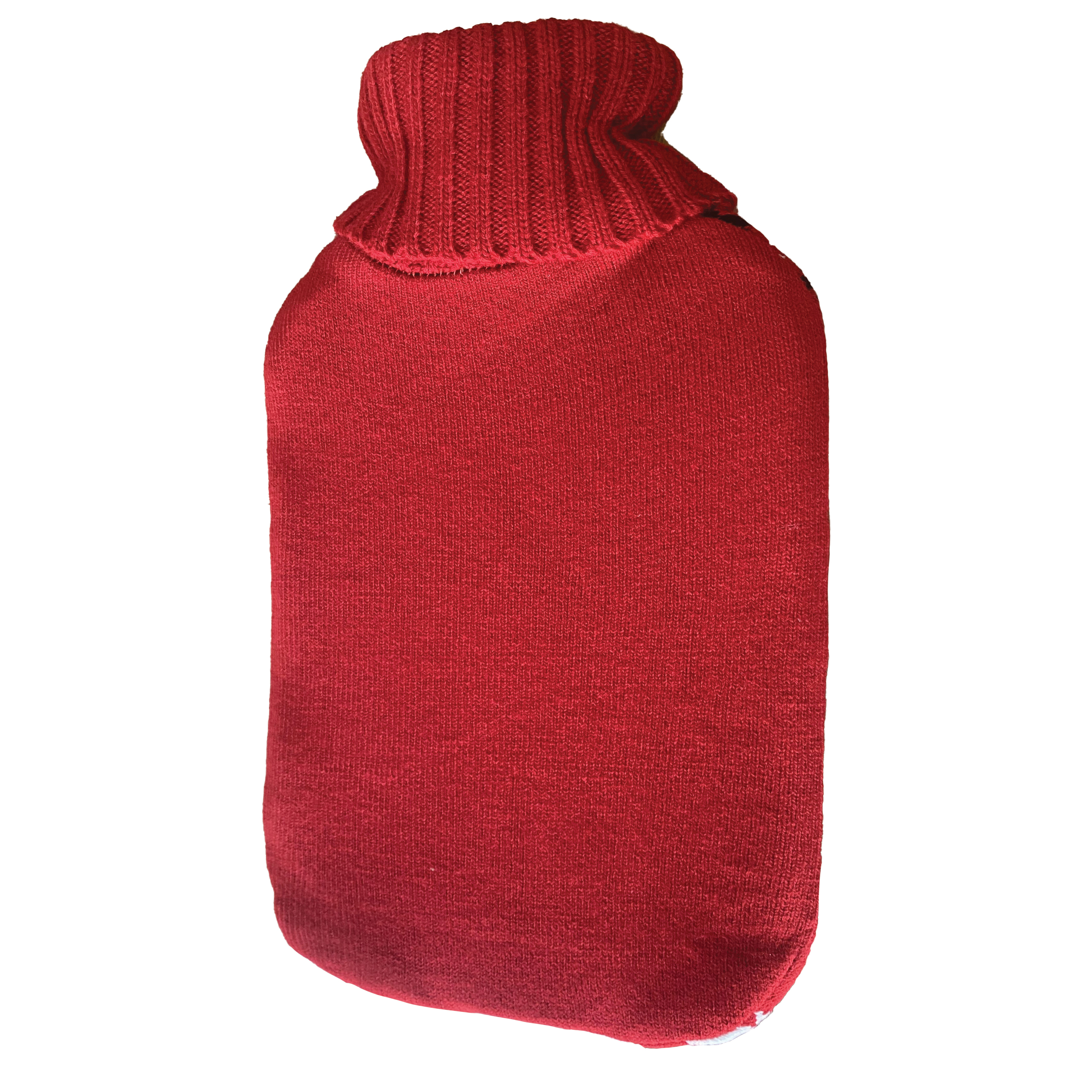 Termofor Świąteczny z Pokrowcem Sweterkowy Ogrzewacz na Wodę 2000 ml 2 L - obrazek 4