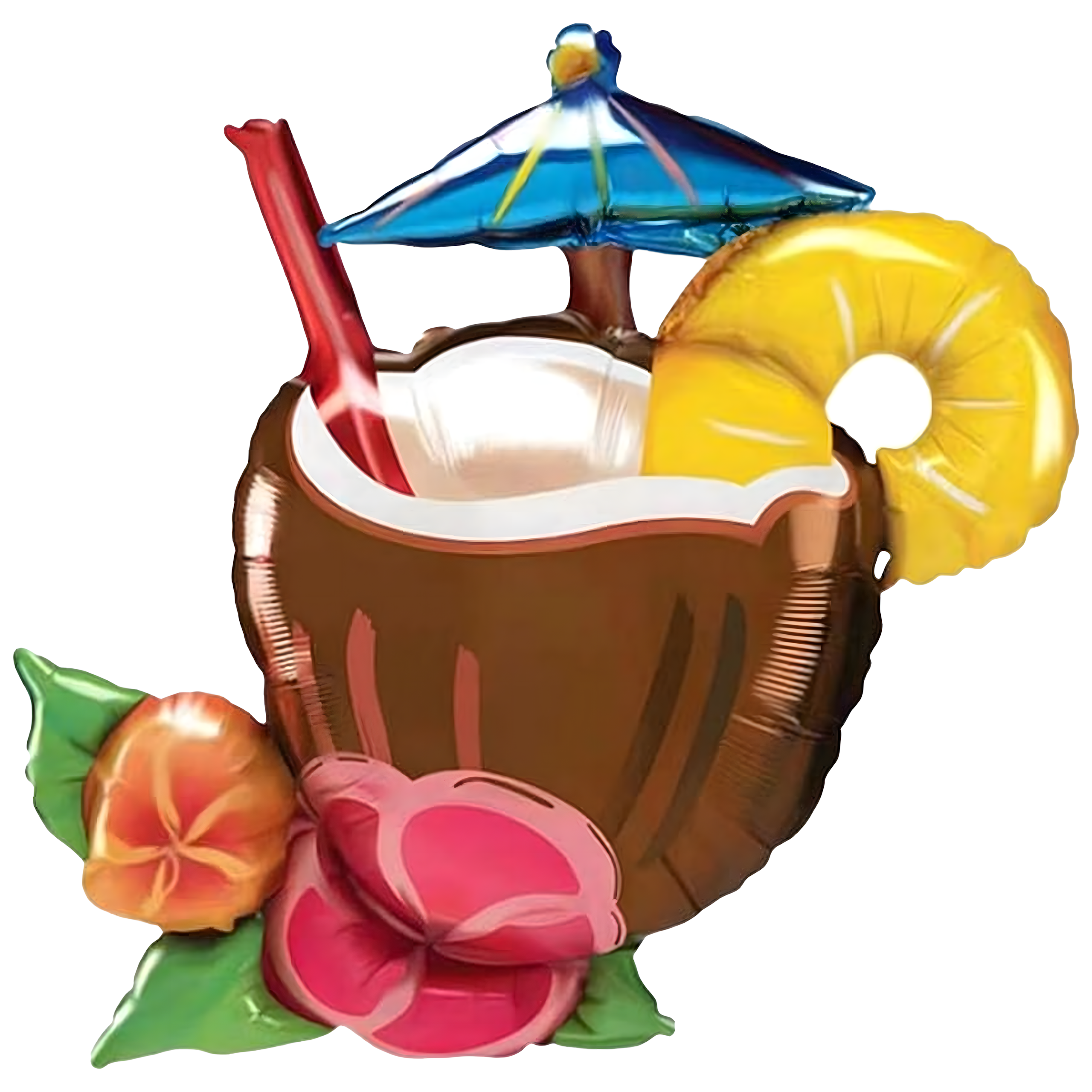 Zestaw Balonów Aloha Hawajskie na Urodziny Urodzinowe Przyjęcia 5 szt - obrazek 7