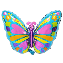 Zestaw Balonów Urodzinowych Motylek na Urodziny Urodzinowe Przyjęcia 5 szt