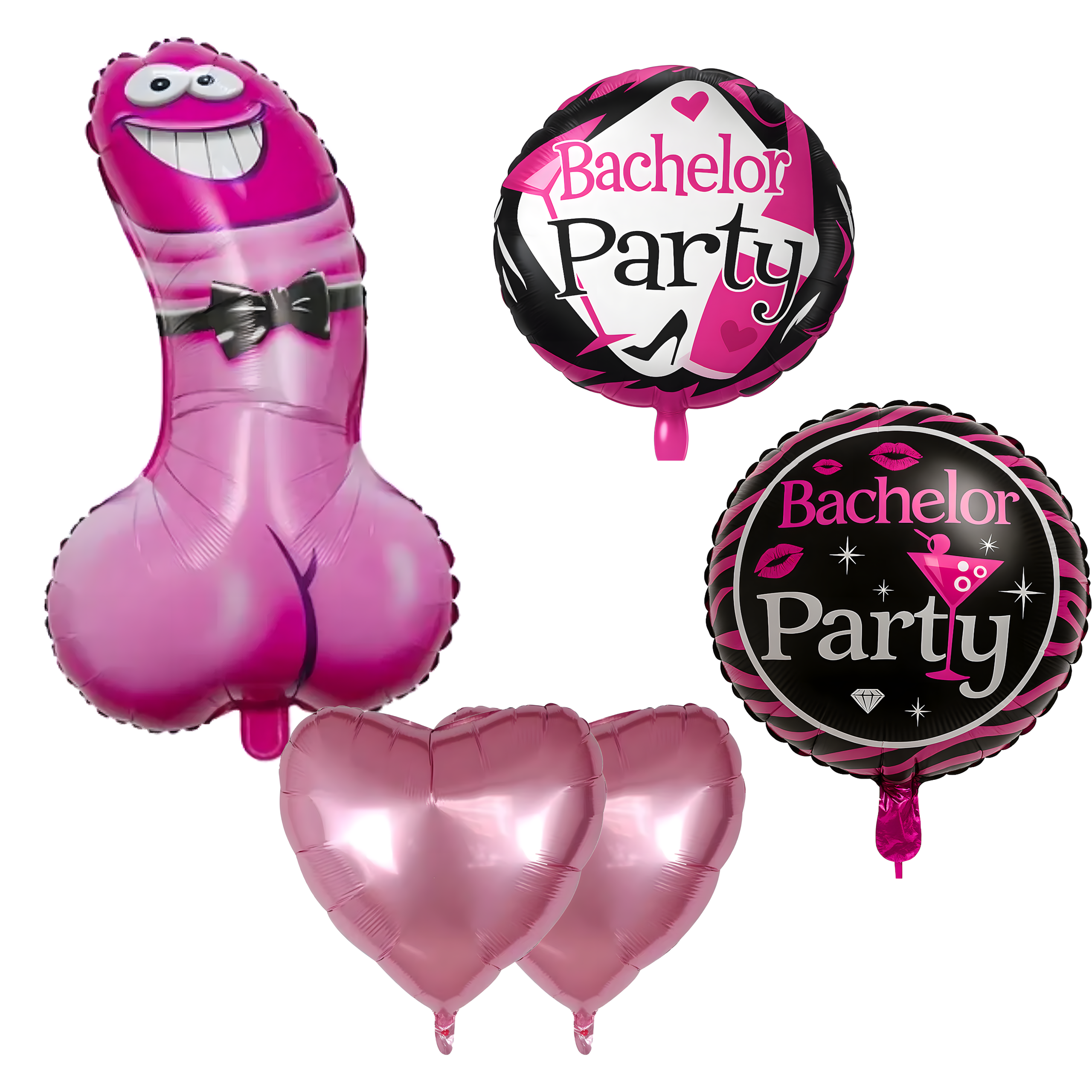 Zestaw Balonów na Wieczór Panieński Zabawne Balony Przyjęcia 6 szt - obrazek 4