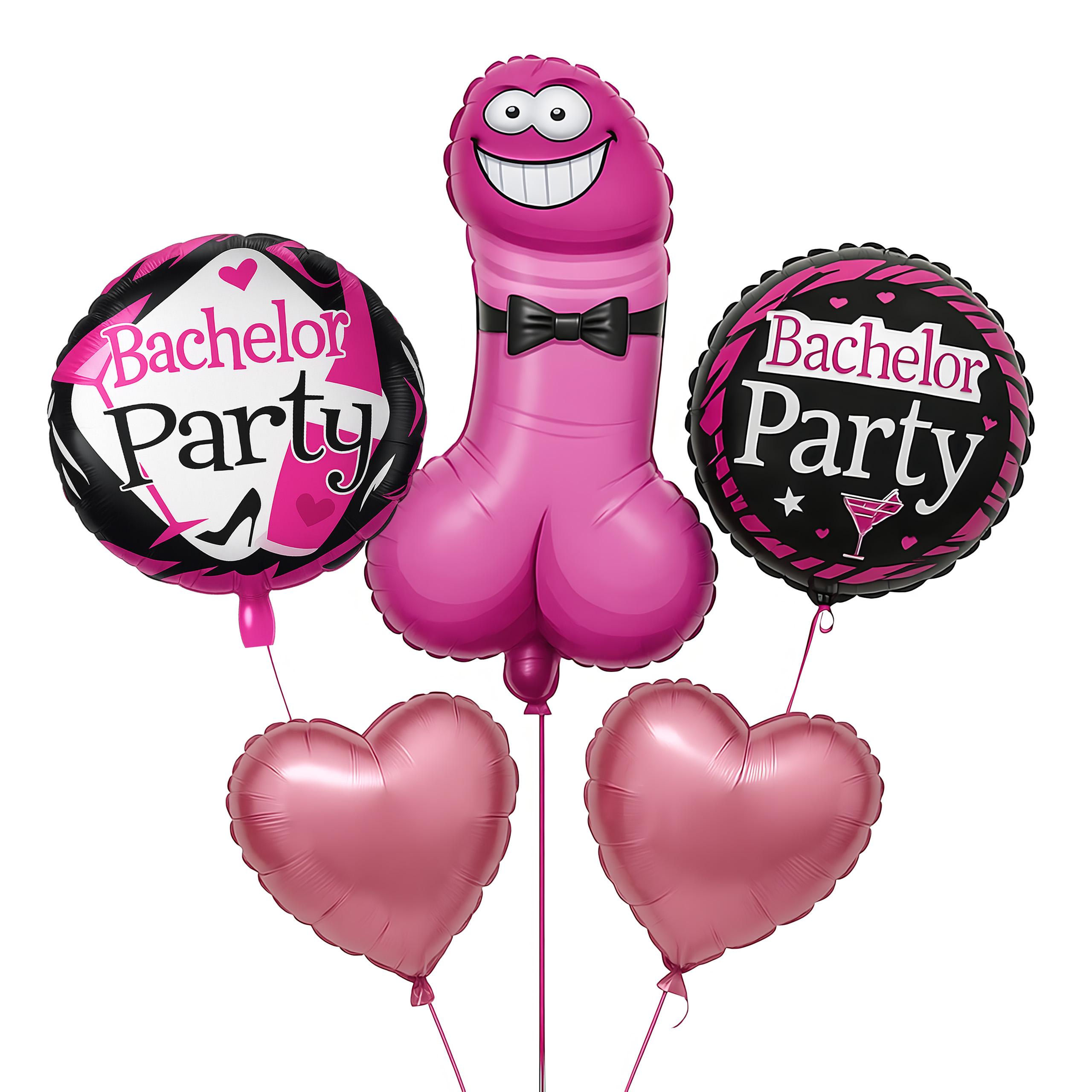 Zestaw Balonów na Wieczór Panieński Zabawne Balony Przyjęcia 6 szt - obrazek 7