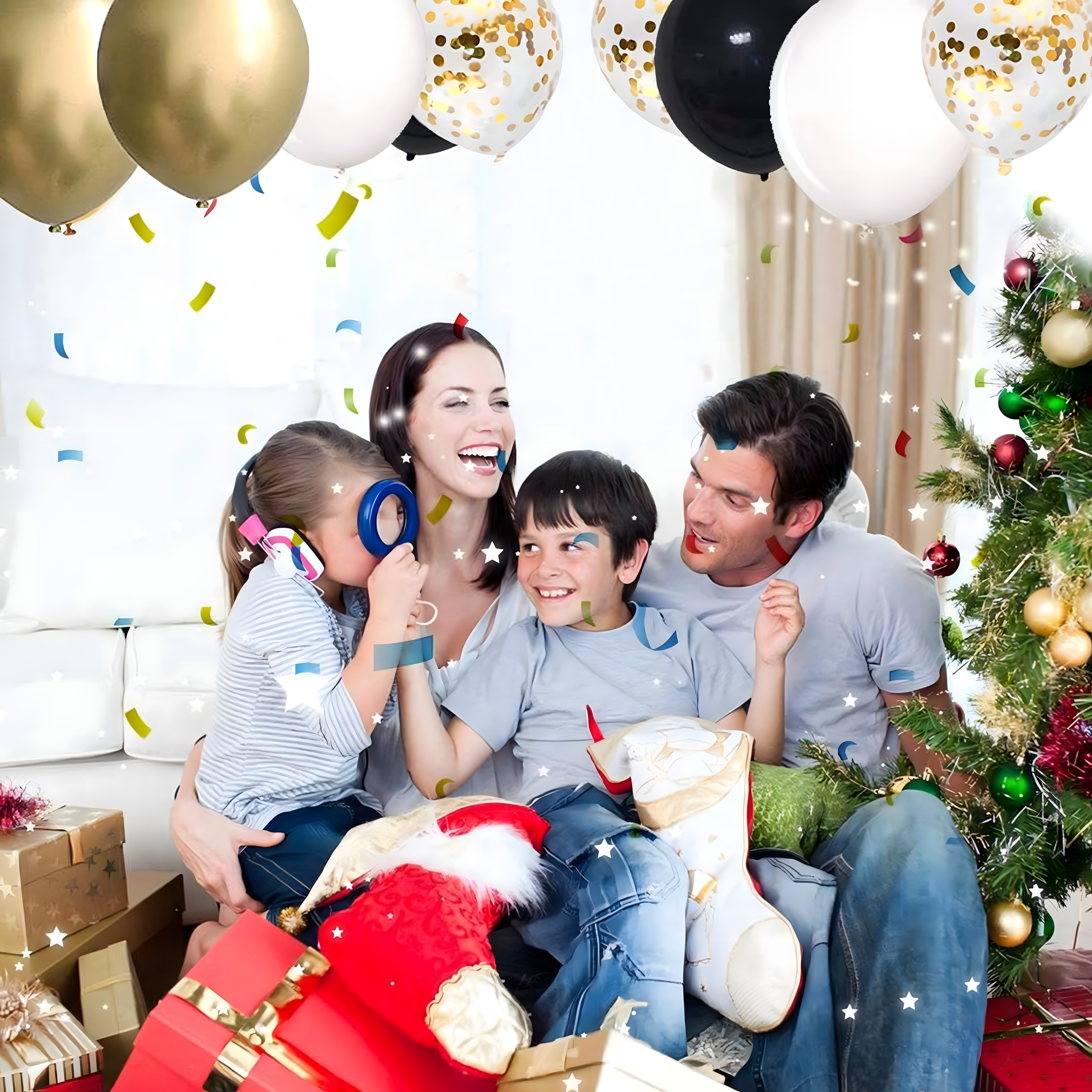 Zestaw Balonów Dekoracji Balony Na 30 Urodziny Kurtyna Ścianka Czarny Złoty - obrazek 6