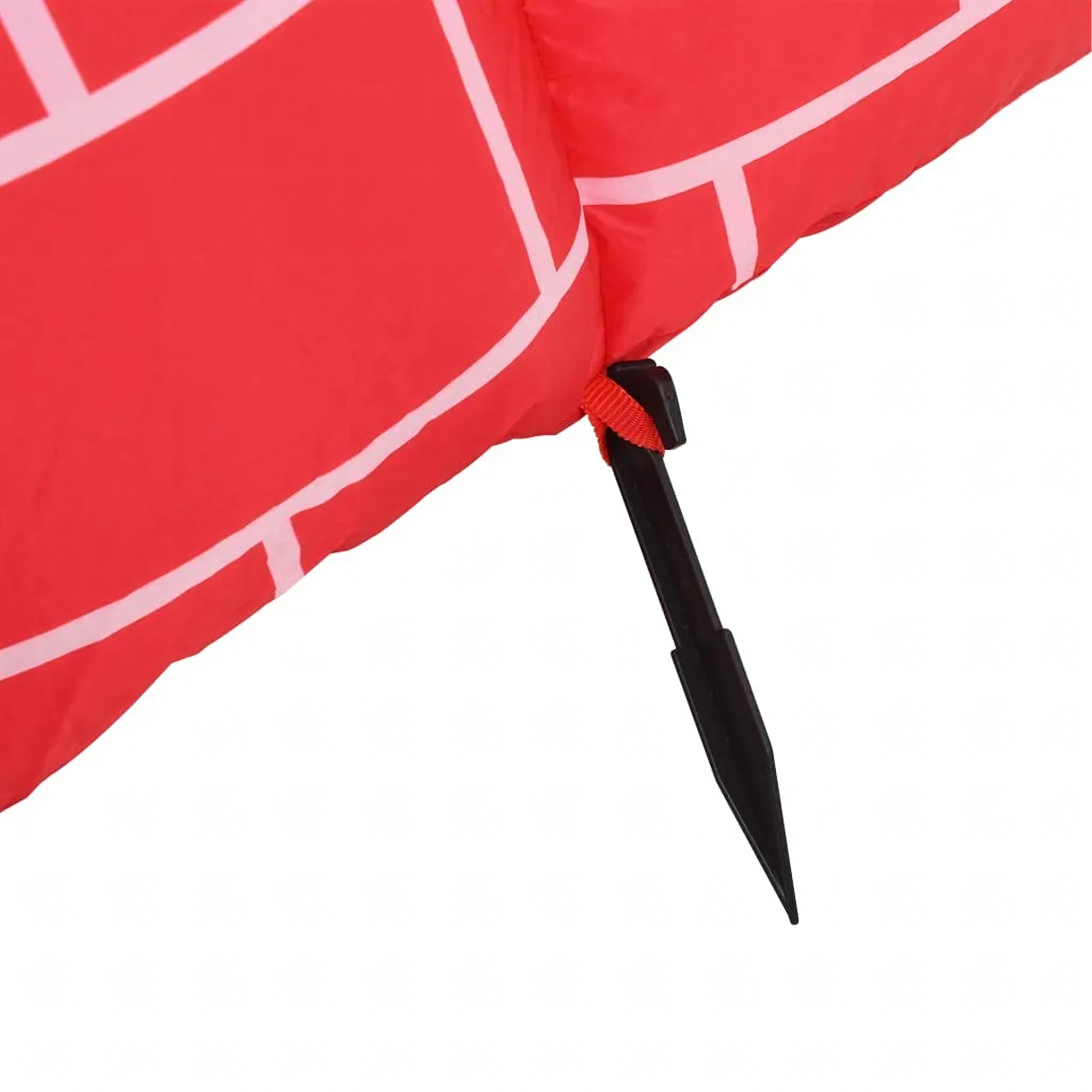 Dmuchany Mikołaj w Kominie Wysuwający Ruchomy Podświetlany Led 160 cm - obrazek 9