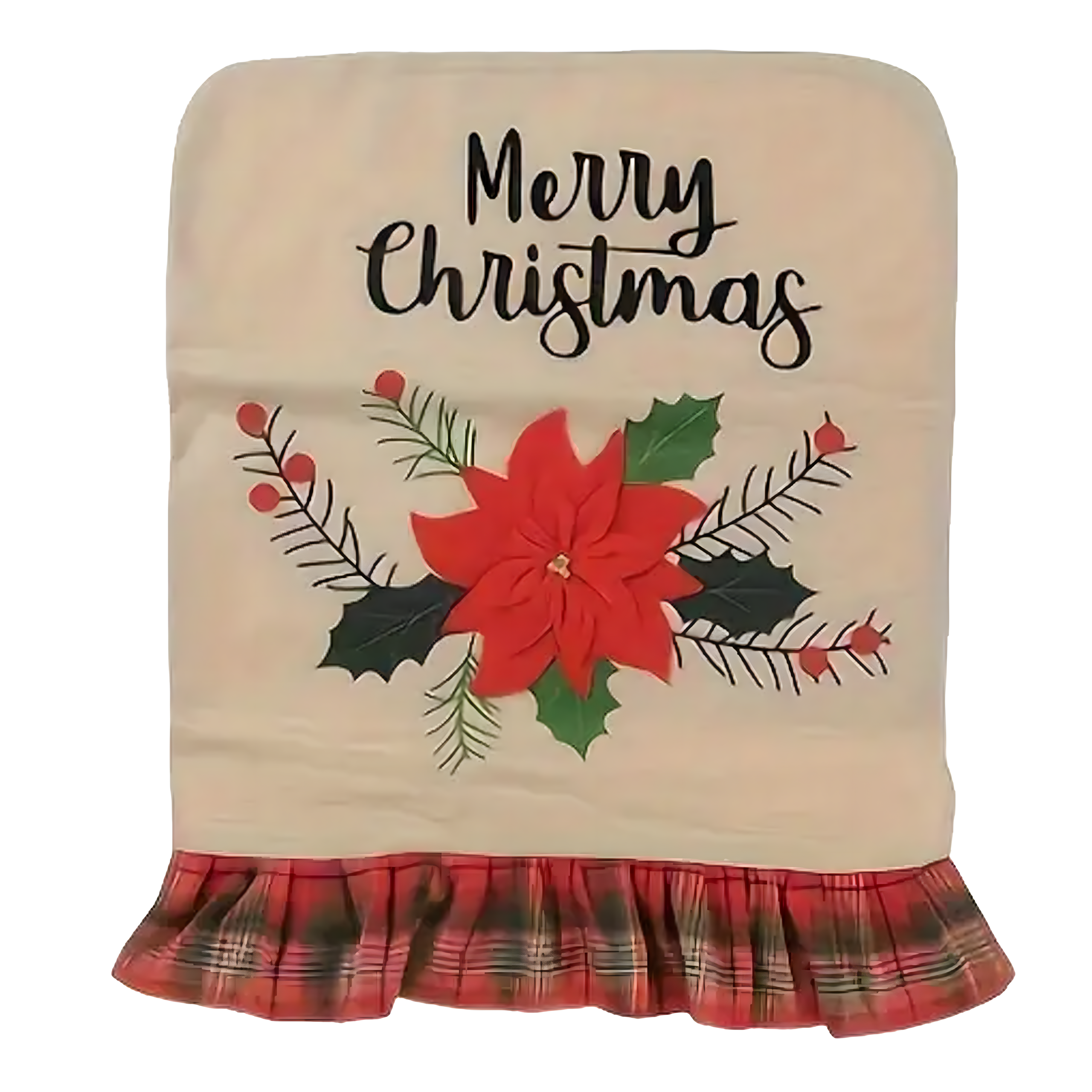 Pokrowiec na Krzesło Siedzisko Świąteczny Ozdoba Dekoracja Świąteczna - obrazek 5