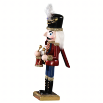 Drewniany Dziadek do Orzechów Figurka Ozdobna Świąteczna XXL 50 cm Premium