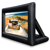 80x Duży Dmuchany Ekran FIlmowy Projekcyjny do Projektora KINO z Dmuchawą