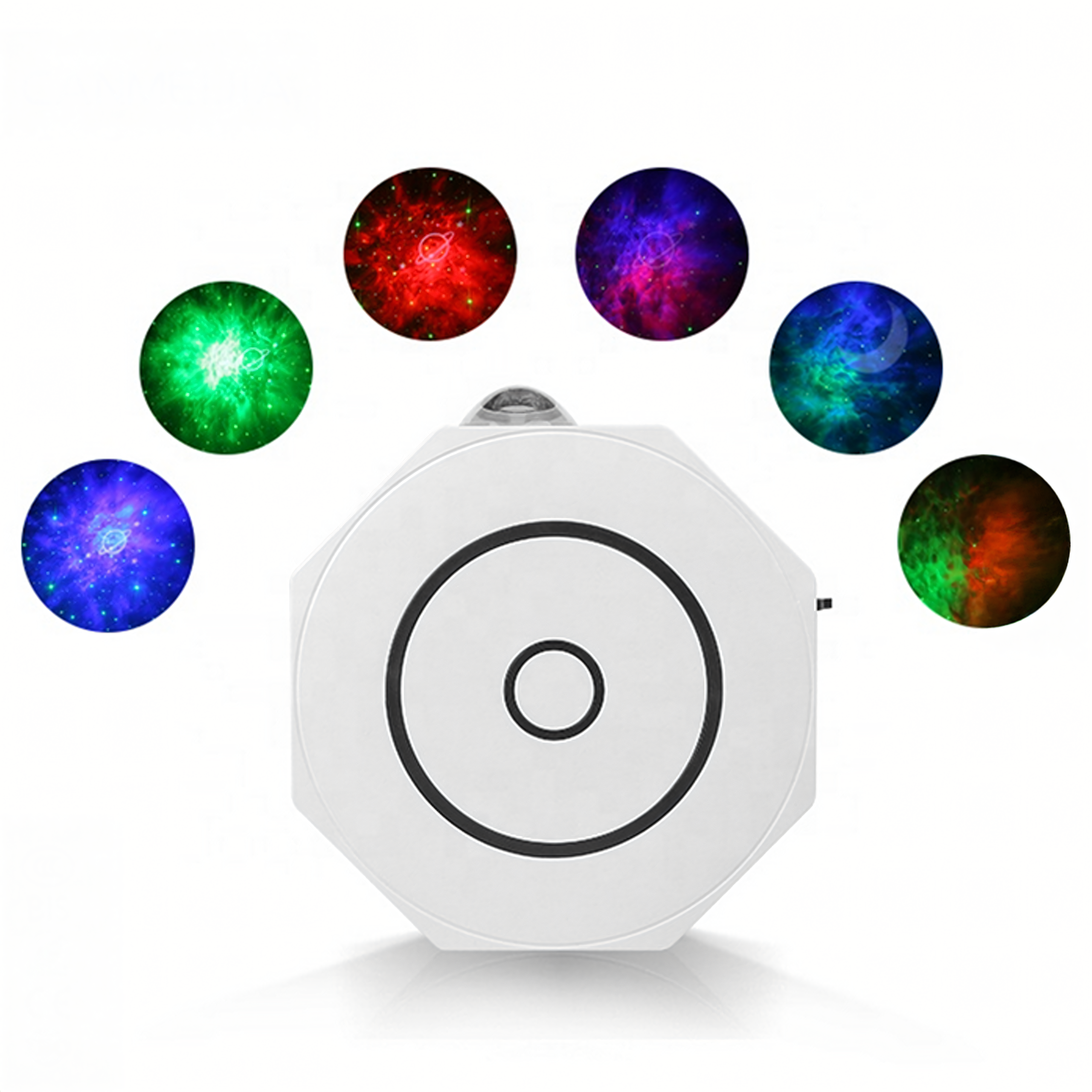 Projektor Gwiazd Rzutnik Nieba Lampka Led Nocna Relaksacyjna + Pilot - obrazek 11