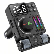 Transmiter Samochodowy Nadajnik Radio Fm Bluetooth 5.3 PD 30W Ładowarka