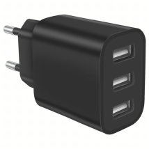Mocna Kostka Ładowarka Sieciowa 3 x Usb Uniwerslana USB 3 Porty 5V 3.4A