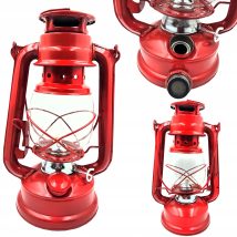 Lampa Naftowa Czerwona 24,5cm