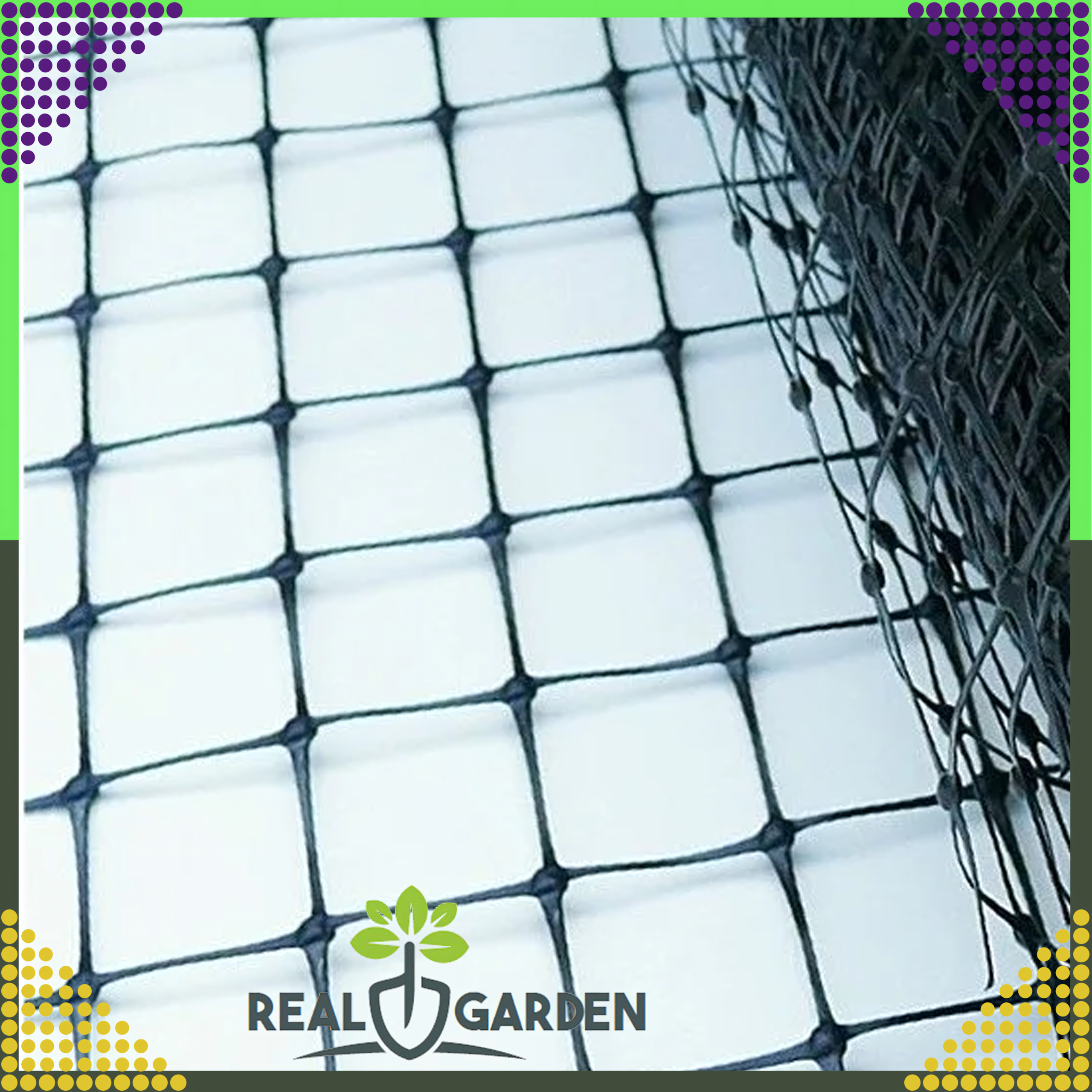 Siatka na Krety Przeciw Kretom Mocna 2x200m 30g Gęsta Wytrzymała + 100 Kotw