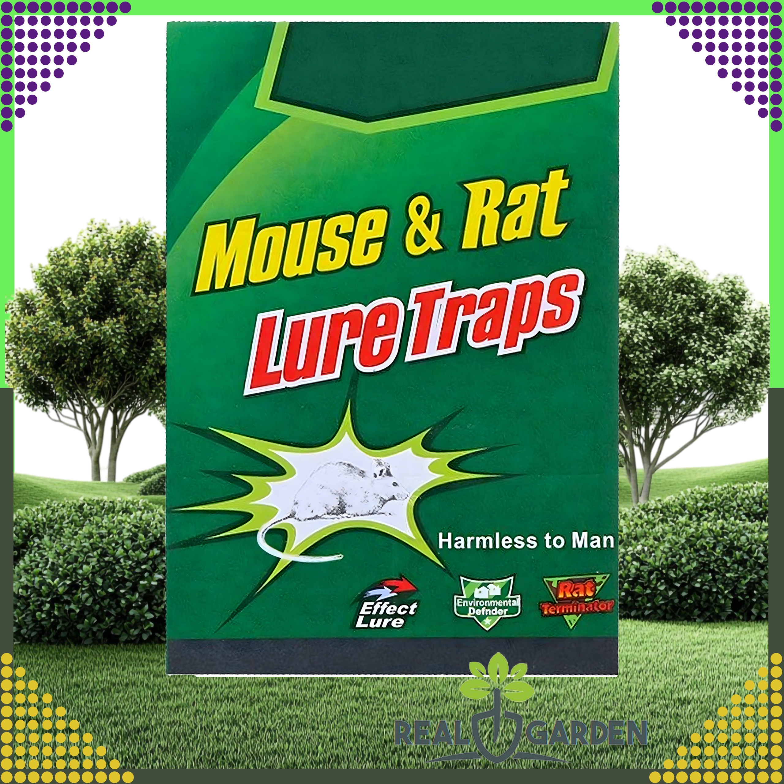 Karton 200 szt. Pułapka Myszołapka na Myszy Szczury Silny Klej Mocna Łapka Zapachowa Lep - obrazek 4