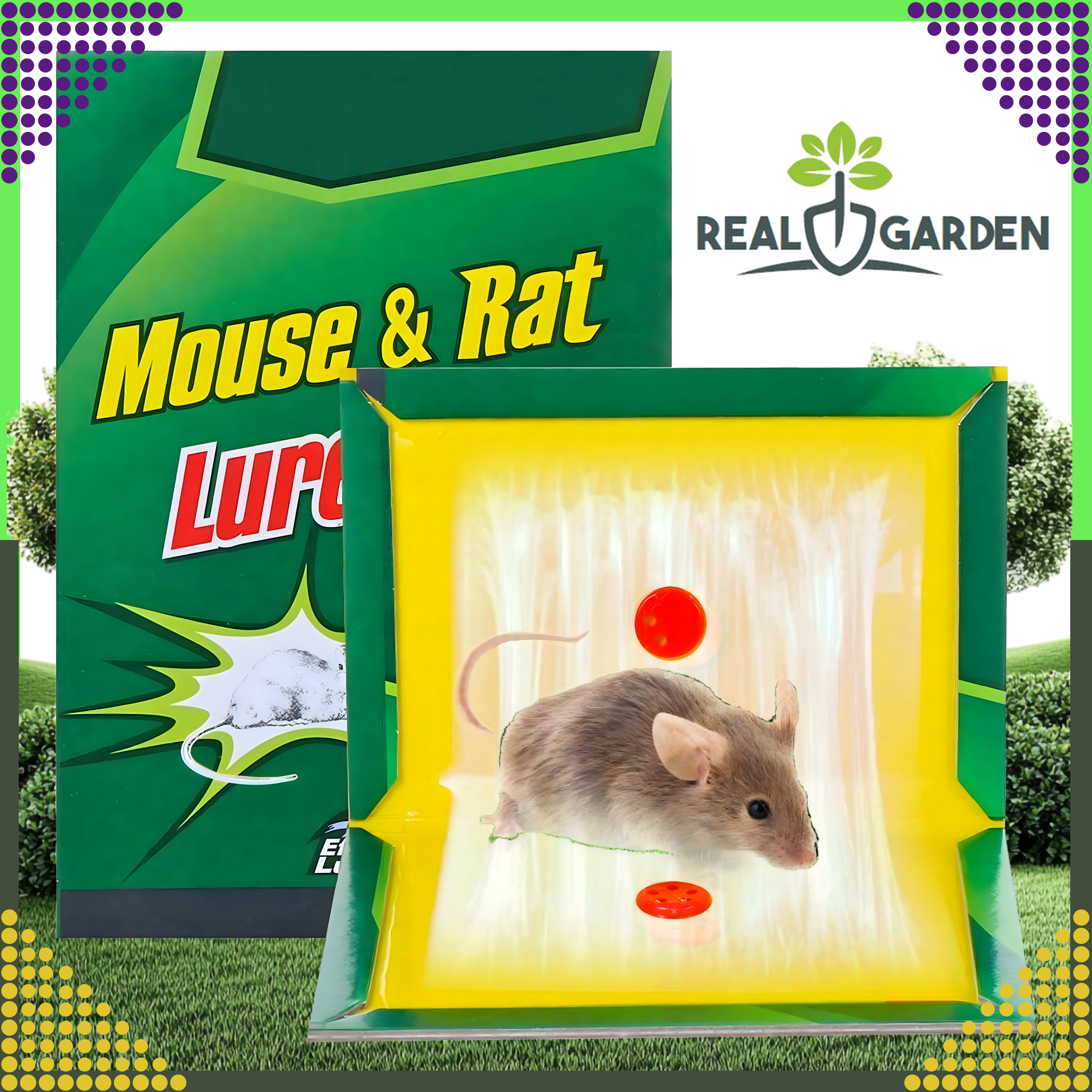 Karton 200 szt. Pułapka Myszołapka na Myszy Szczury Silny Klej Mocna Łapka Zapachowa Lep - obrazek 5