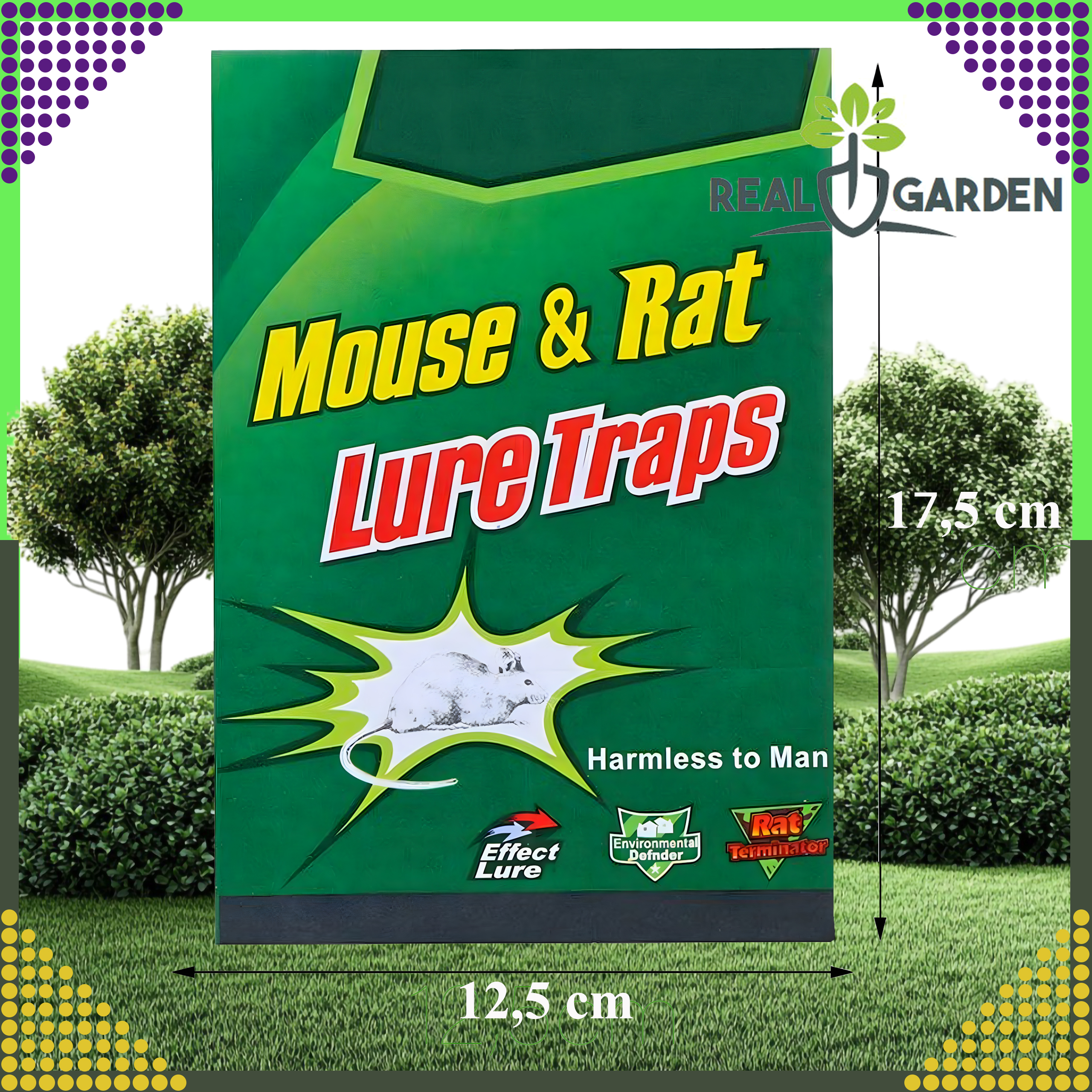 Karton 200 szt. Pułapka Myszołapka na Myszy Szczury Silny Klej Mocna Łapka Zapachowa Lep - obrazek 9