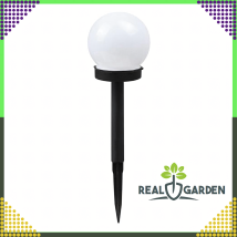 Lampa Solarna Ogrodowa Girlanda Led Kula Wbijana Ozdobna Dekoracyjne 3 szt