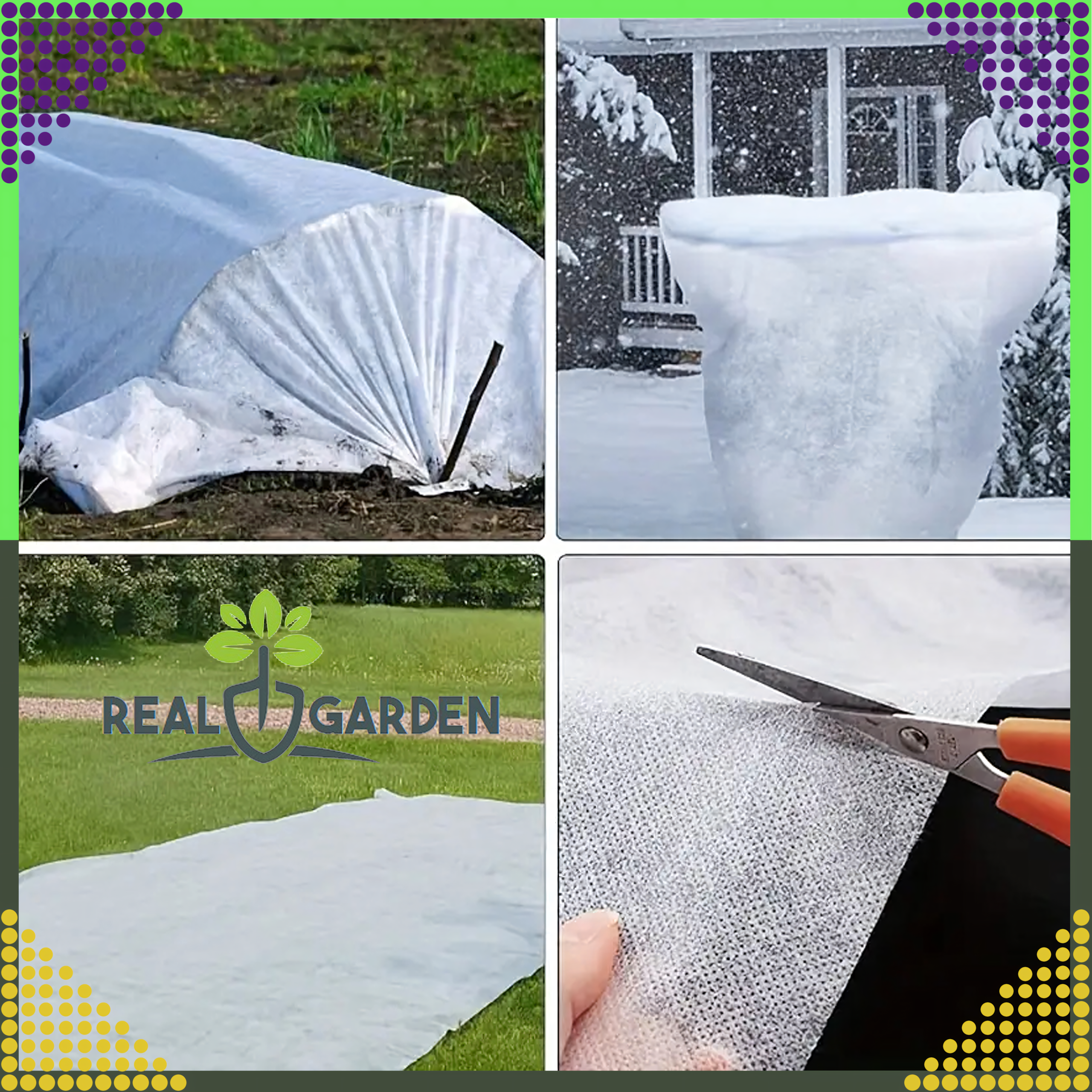 Agrowłóknina Agrotkanina Zimowa Okryciowa 50g 1,6m x 100m Biała Otulina Gruba