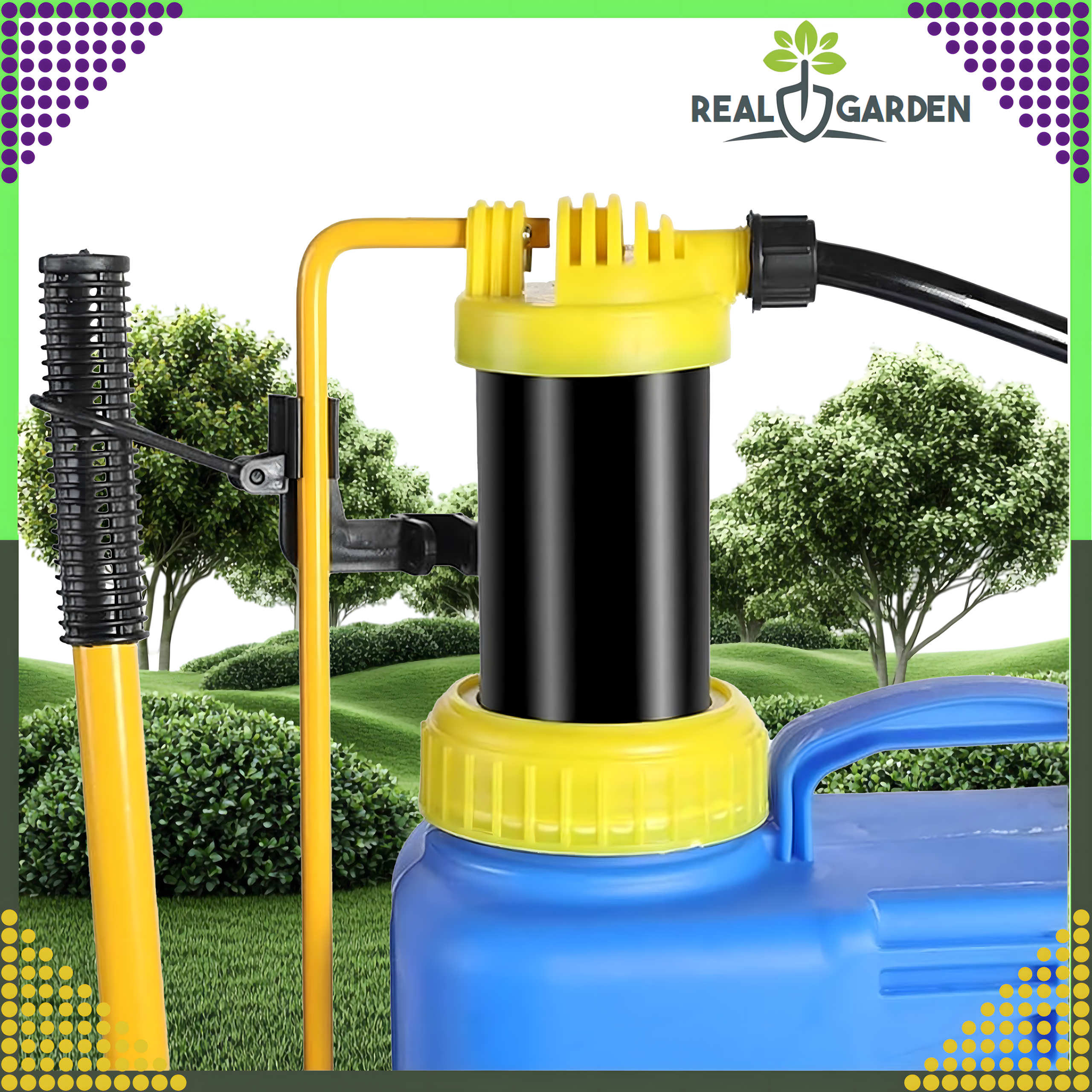 Opryskiwacz 16L Ciśnieniowy Plecakowy Ogrodowy Zraszacz + Lejca + Dysze - obrazek 6