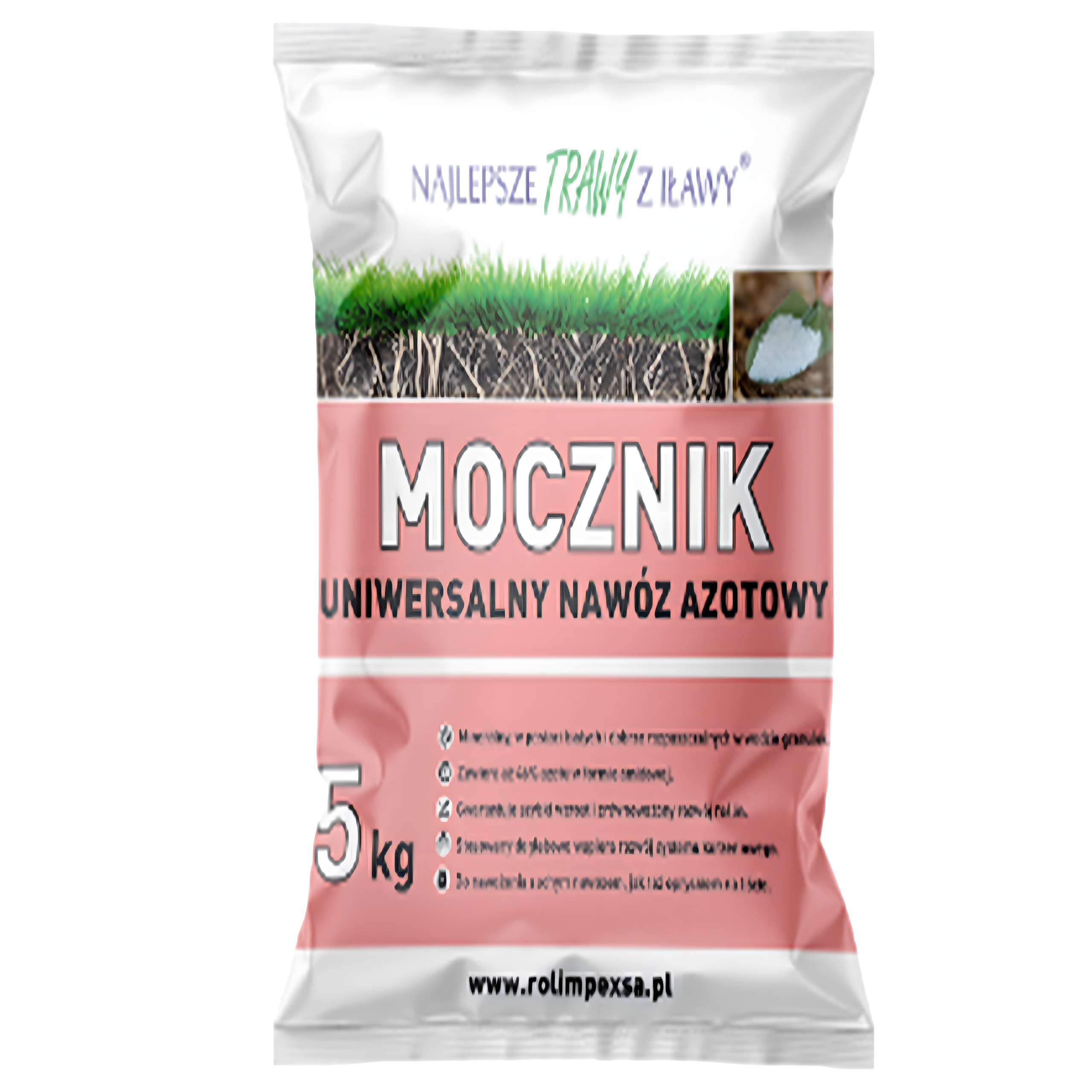 Premium Mocznik Nawóz Ekologiczny 5kg Uniwersalny Azotowy do Ogrodu Trawy - obrazek 3