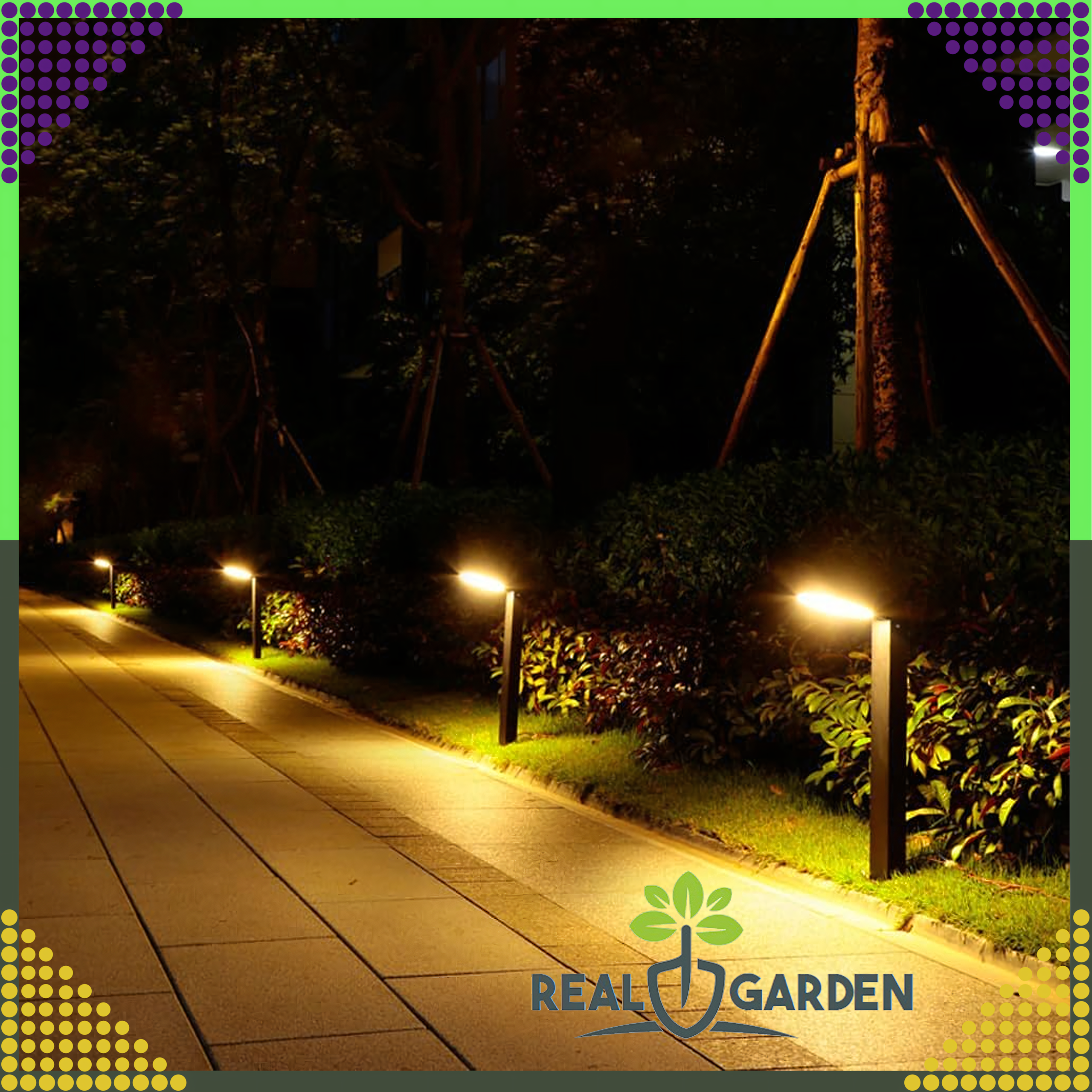 Lampa LED 18W Ogrodowa Nowoczesna 60cm Zewnętrzna Słupek Stojąca Okrągła - obrazek 6