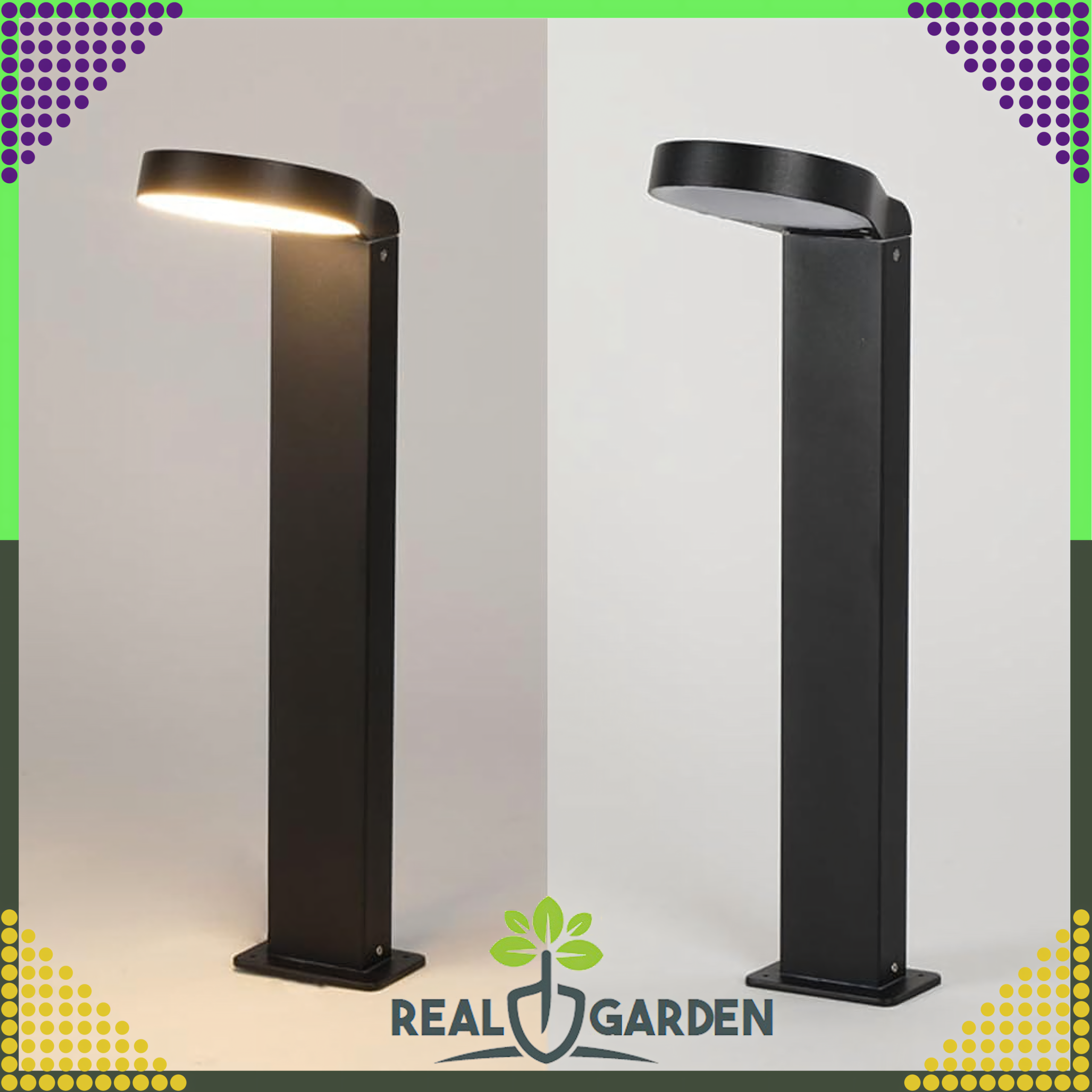 Lampa LED 18W Ogrodowa Nowoczesna 60cm Zewnętrzna Słupek Stojąca Okrągła - obrazek 8